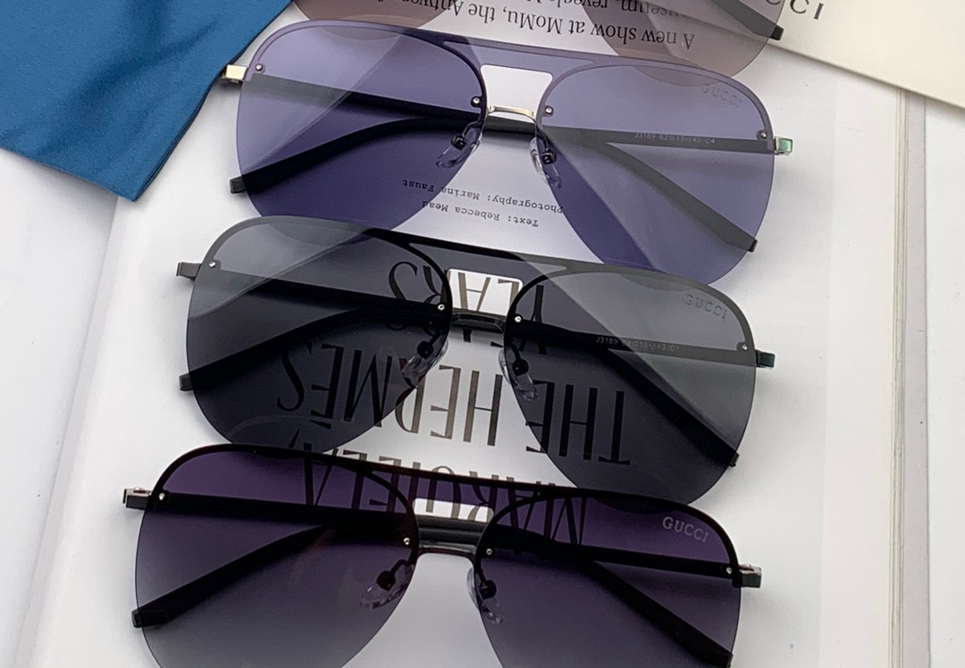   超好看 潮酷【GUCCI】古驰  新款太阳镜以独特魅力和前卫风格诠释春夏最新眼镜，中梁连体质感超好佩
