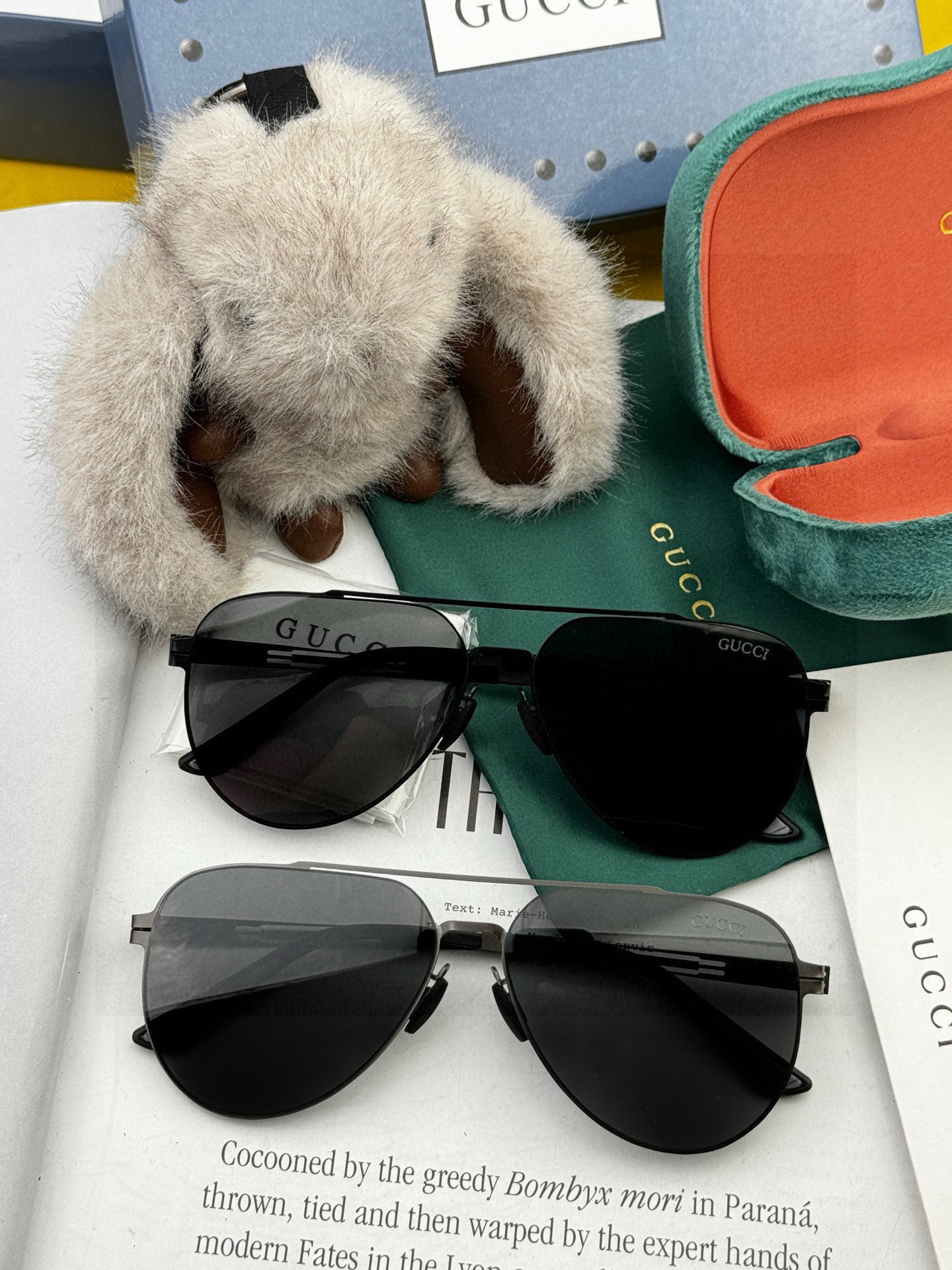 ♦️ GUCCI 2025新款男女情侣款太阳镜多边形墨镜iP电镀永不褪色 超轻超有弹性整幅眼镜无螺丝重要