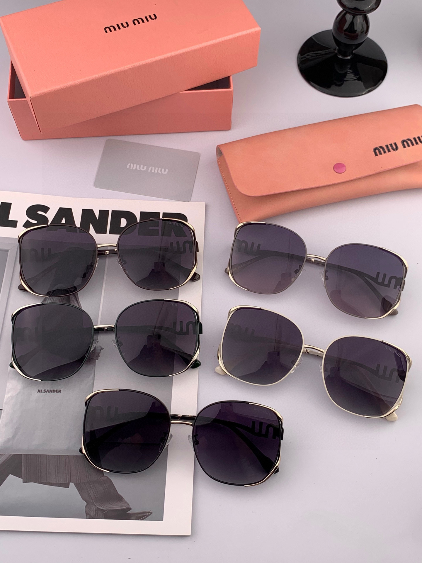   MIUMIU/缪缪🖇🖇2025开春新款🌟闪耀新款璀璨登台 ❤❤太阳镜潮品 精致个性设计简约时尚 专柜