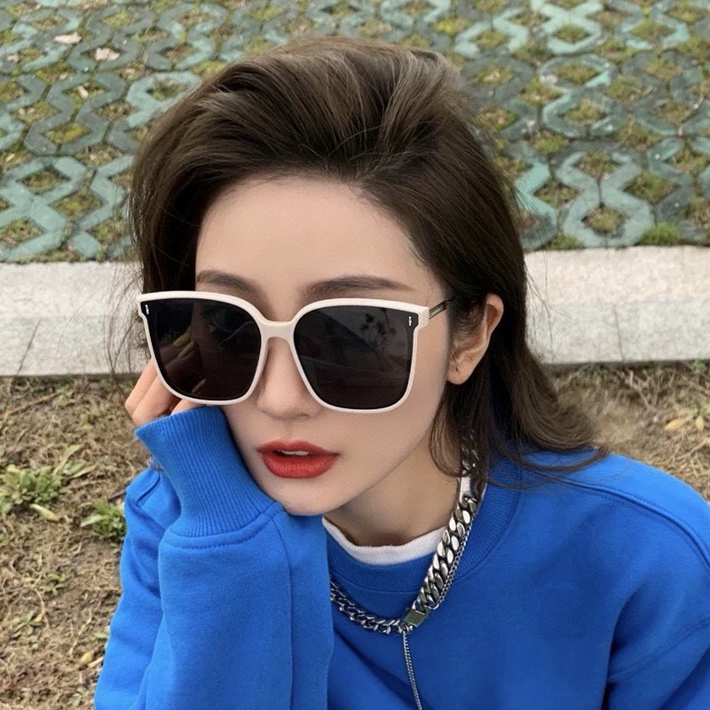 🔺 【GUCCI】2024开春新款 潮流爆款 时尚方框偏光太阳镜 高品质 佩戴舒适 网红潮款墨镜 女士高