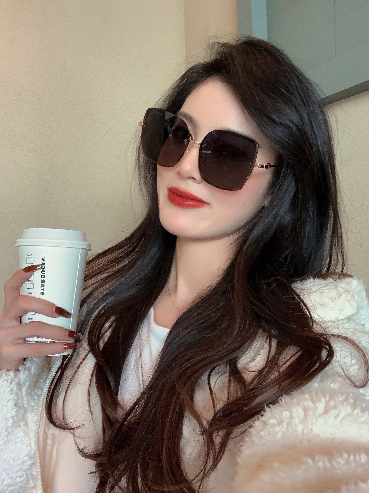   GUCCI-古驰意大利进口🇮🇹时尚潮流奢华装饰太阳眼镜 高清偏光太阳镜明星海报款 超高复杂工艺 立体