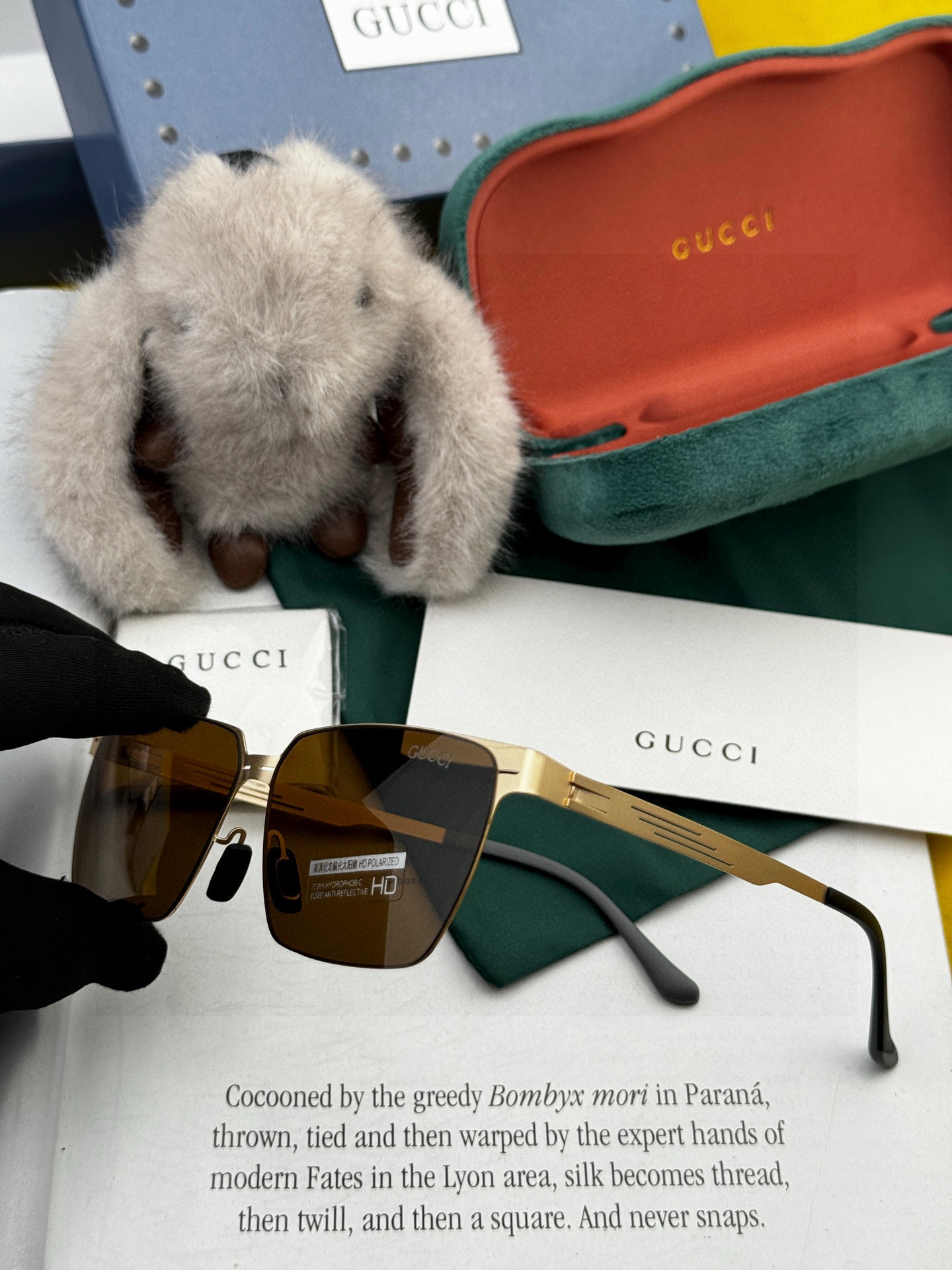 ♦️ GUCCI 2025新款男女情侣款太阳镜多边形墨镜iP电镀永不褪色 超轻超有弹性整幅眼镜无螺丝重要