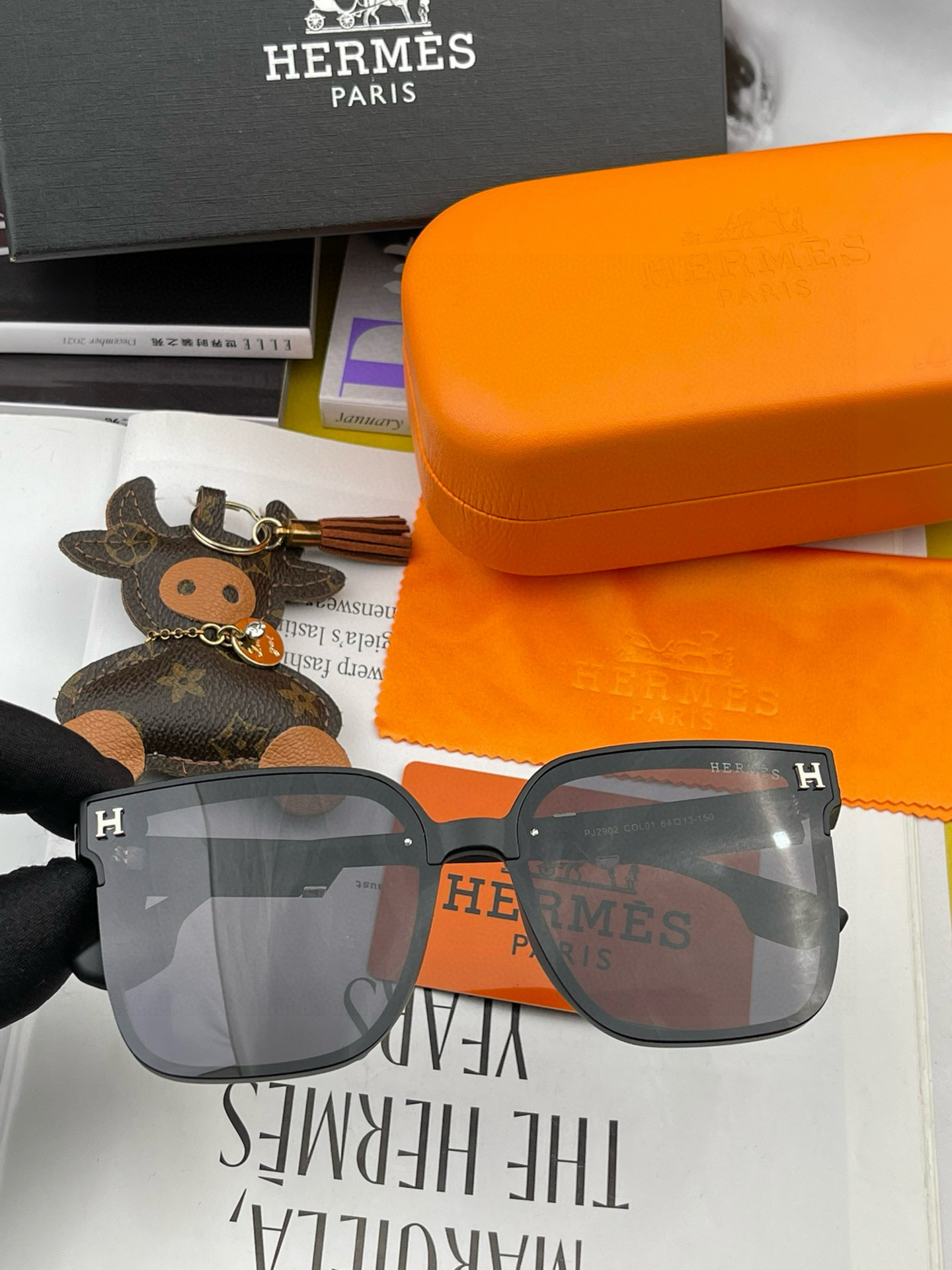   【TR偏光系列太阳镜】HERMES 爱马仕 🎈原版出货 网红超爆款💙经典奢华全球风强酷亲亲 时尚方框