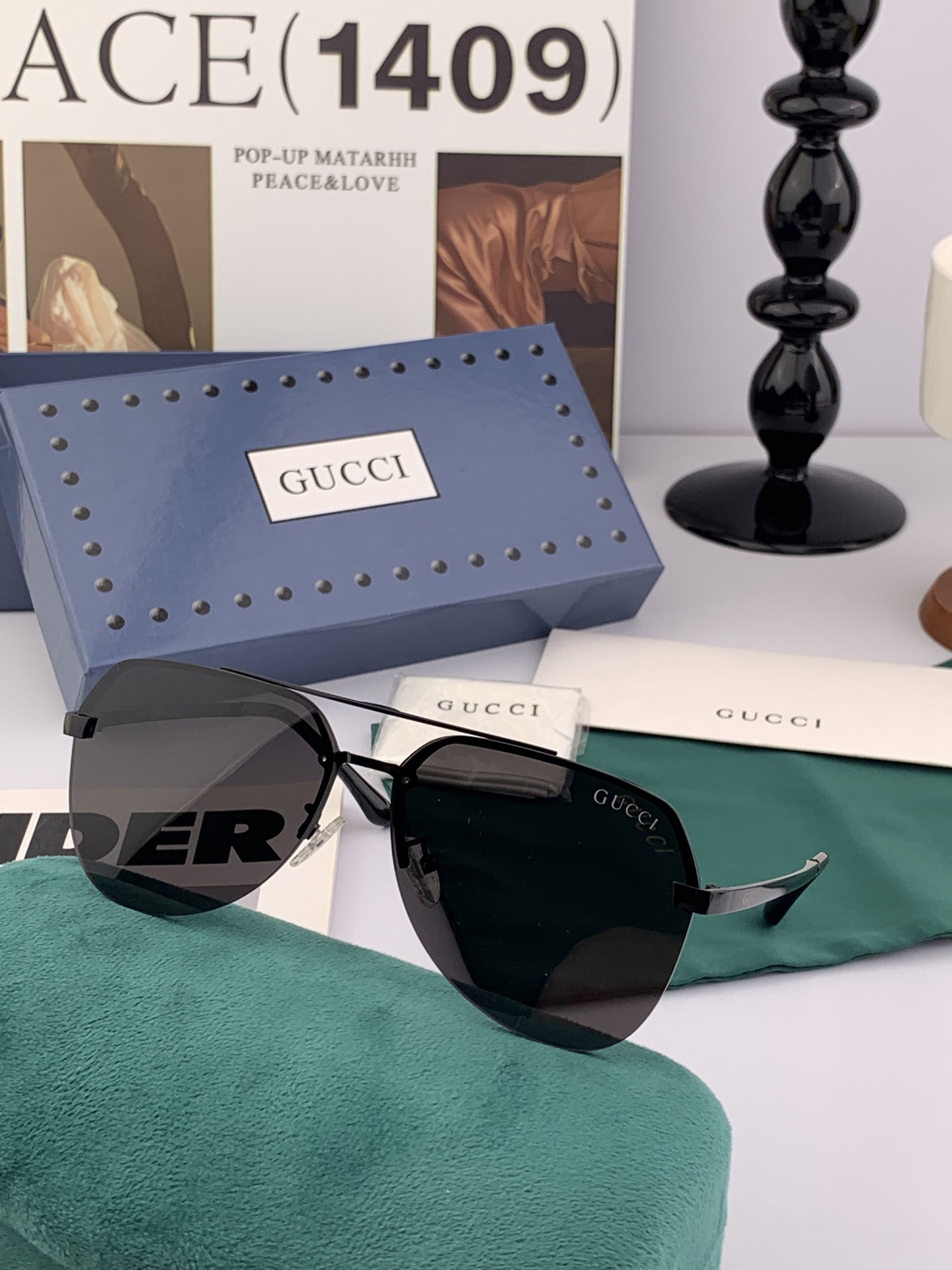  GUCCI 官网同步。  高品质男女款墨镜   👍 进口宝丽来偏光镜片  。蛤蟆镜 开车钓鱼都可 。型