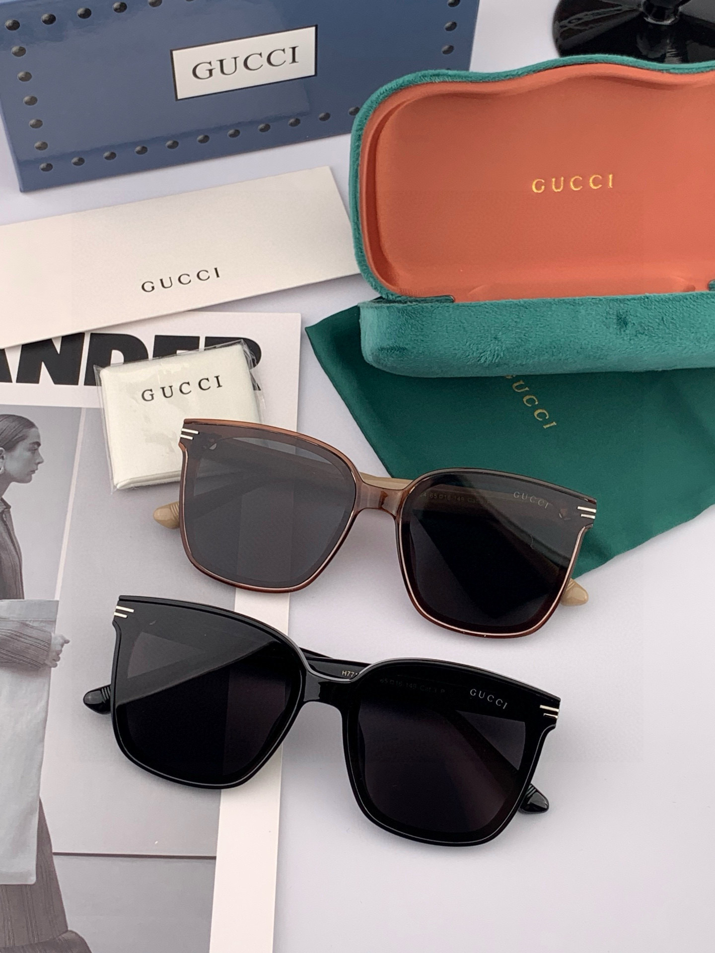  🔺GUCCI🔻古驰 GG圆框太阳镜 完美品质 🎓独特设计  适合各种脸型 亮相时装周 超时尚百搭 实物