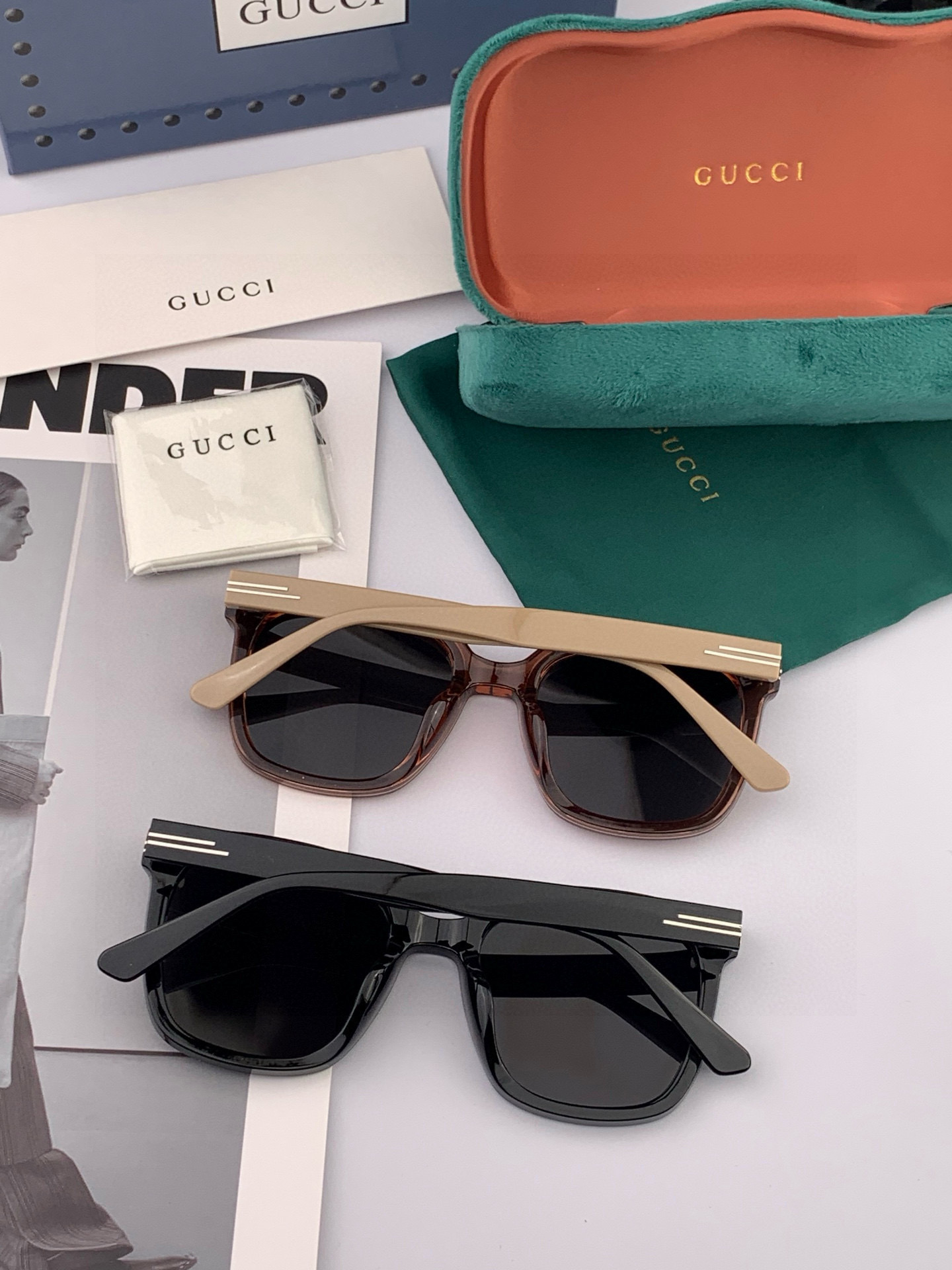  🔺GUCCI🔻古驰 GG圆框太阳镜 完美品质 🎓独特设计  适合各种脸型 亮相时装周 超时尚百搭 实物