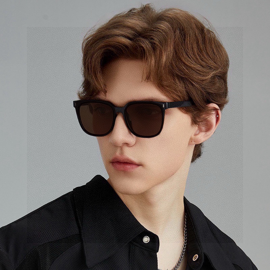 🔺 【GUCCI】开春新款 潮流爆款 时尚方框偏光太阳镜 高品质 佩戴舒适 网红潮款墨镜 女士高清尼龙偏