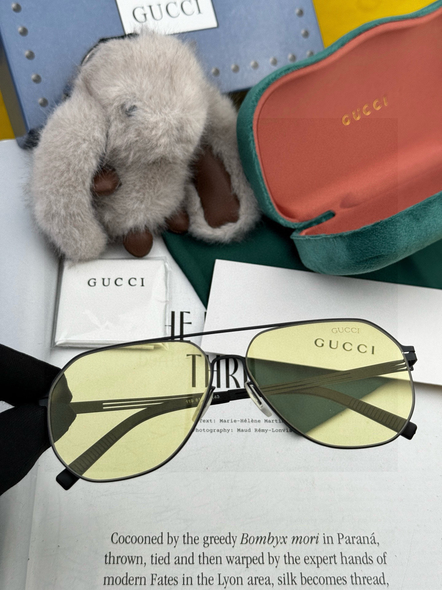♦️ GUCCI 2025新款男女情侣款太阳镜多边形墨镜iP电镀永不褪色 超轻超有弹性整幅眼镜无螺丝重要