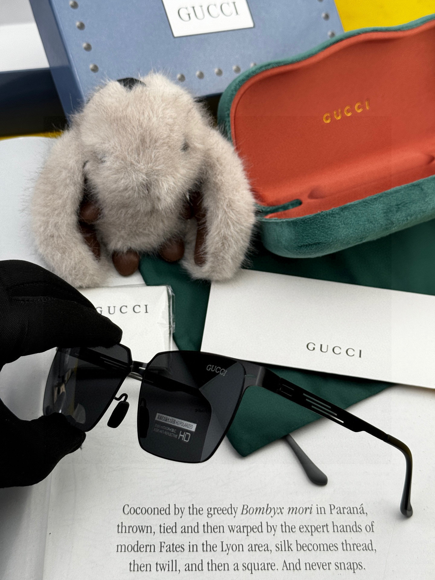 ♦️ GUCCI 2025新款男女情侣款太阳镜多边形墨镜iP电镀永不褪色 超轻超有弹性整幅眼镜无螺丝重要