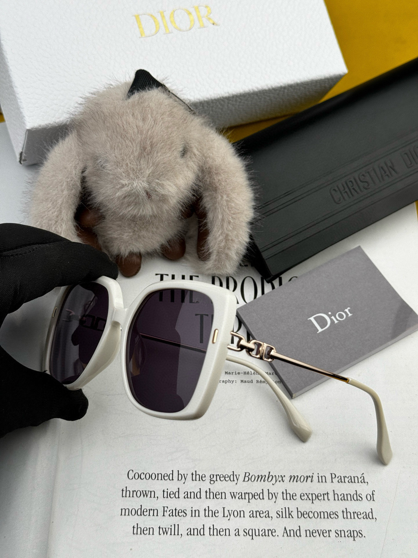  🔺 【DIOR-迪奥】2025开春新款 潮流爆款 时尚方框偏光太阳镜 高品质 佩戴舒适 网红潮款墨镜 