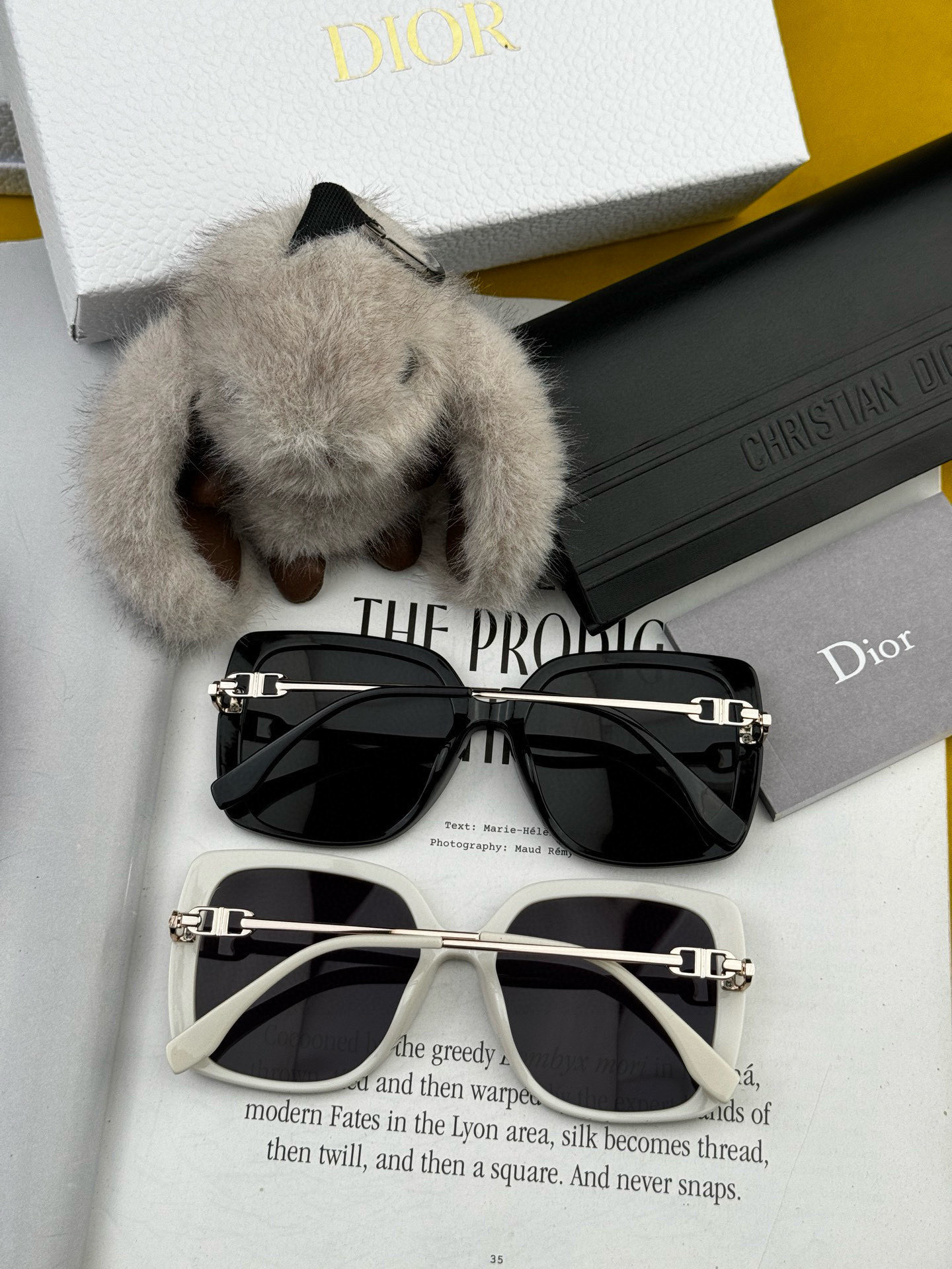  🔺 【DIOR-迪奥】2025开春新款 潮流爆款 时尚方框偏光太阳镜 高品质 佩戴舒适 网红潮款墨镜 