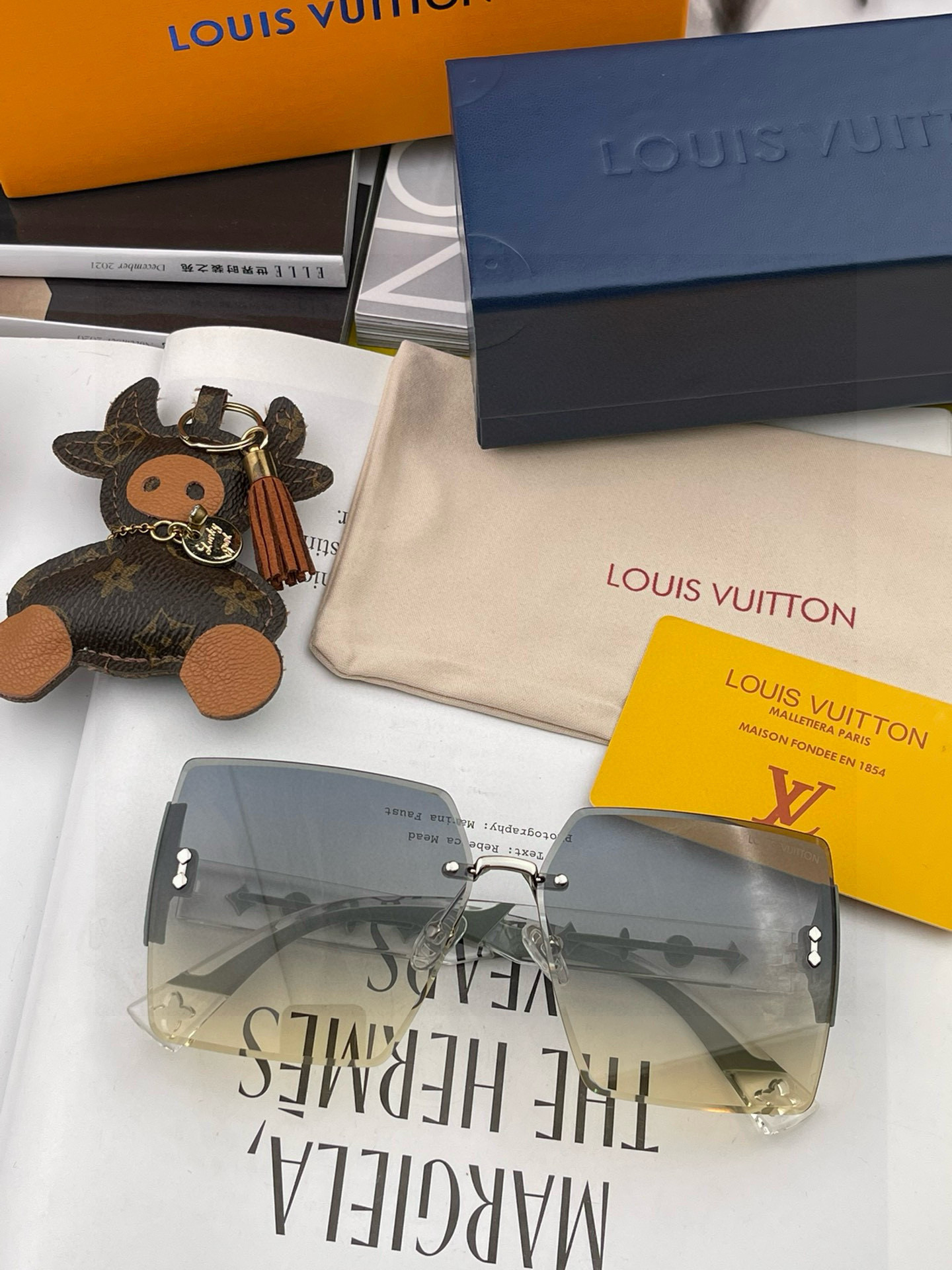  【TR尼龙偏光系列】lv大框太阳镜墨镜经典的方框设计，不挑脸型，无论搭配大衣还是连衣裙都非常显气质尼龙