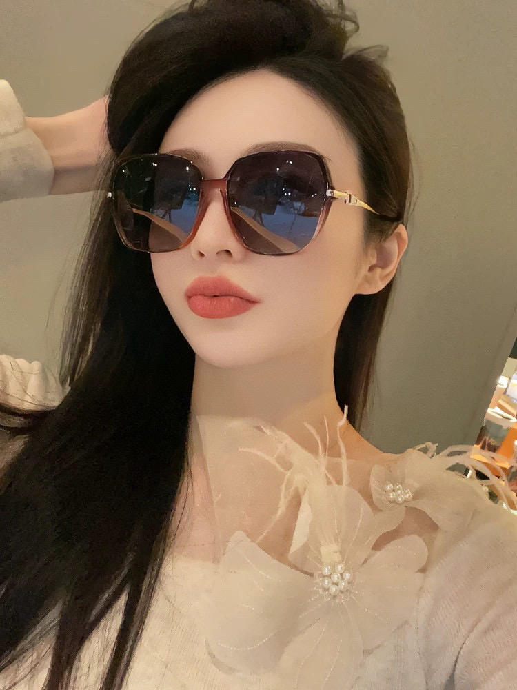   🔺 【GUCCI】2025开春新款 潮流爆款 时尚圆框偏光太阳镜 高品质 佩戴舒适 网红潮款墨镜 女