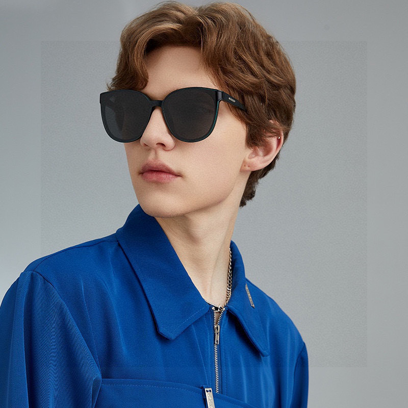 🔺 【GUCCI】2025开春新款 潮流爆款 时尚圆框偏光太阳镜 高品质 佩戴舒适 网红潮款墨镜 女士高