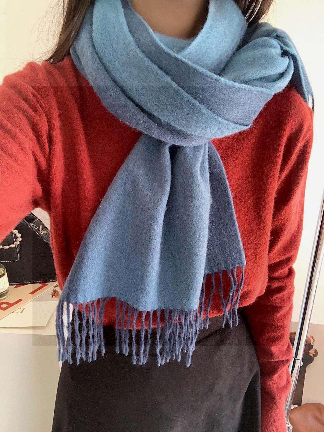  ✨✨太美了😍 爱马仕 情侣款 美到要尖叫😱专柜最新款🎊英伦欧美范儿 又是一款即时尚又实用的大围巾&长巾