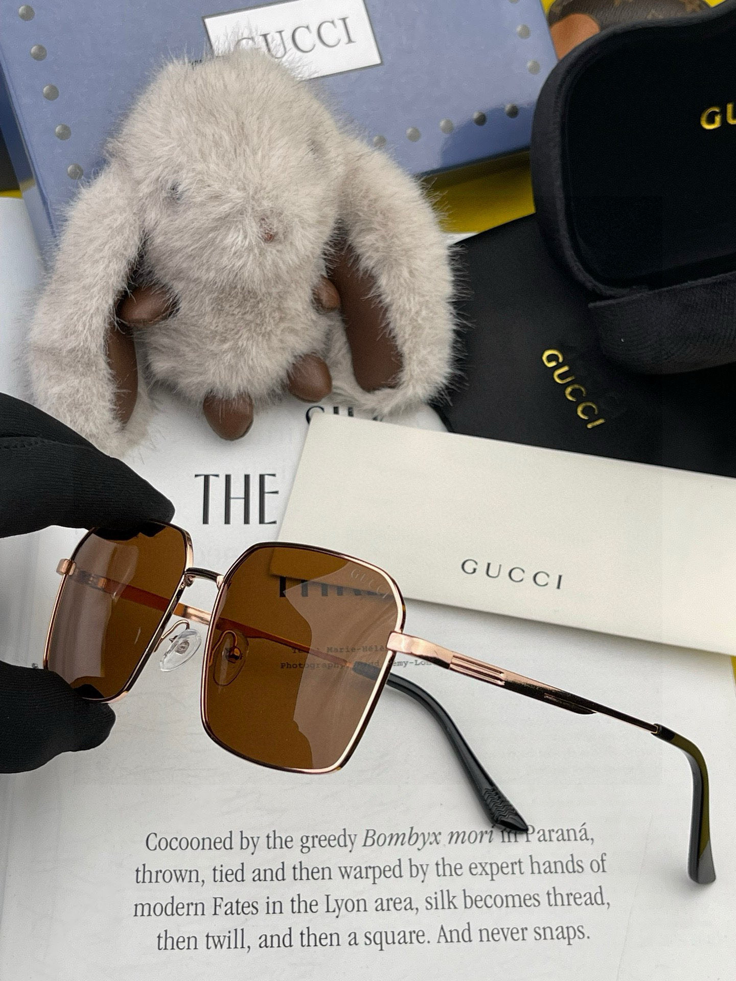   GUCCI-2025新款偏光太阳镜、完美品质，独特设计  适合各种脸型，‼️经典太阳镜 超个性 古典