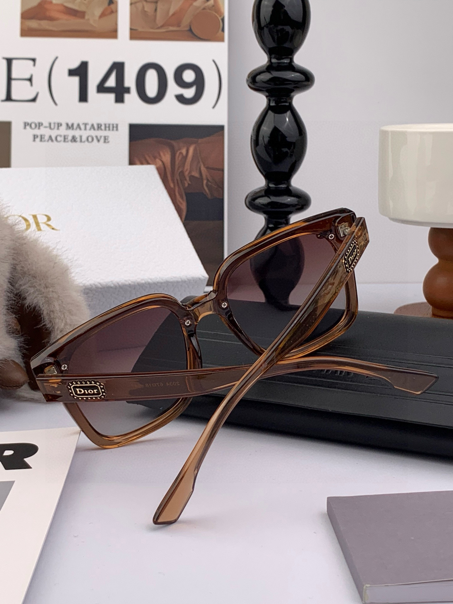     TR版本-偏光【独家大牌太阳镜无滤镜‼实拍上架 Dior官网最新发布新款太阳镜🕶，注意⚠我们是高