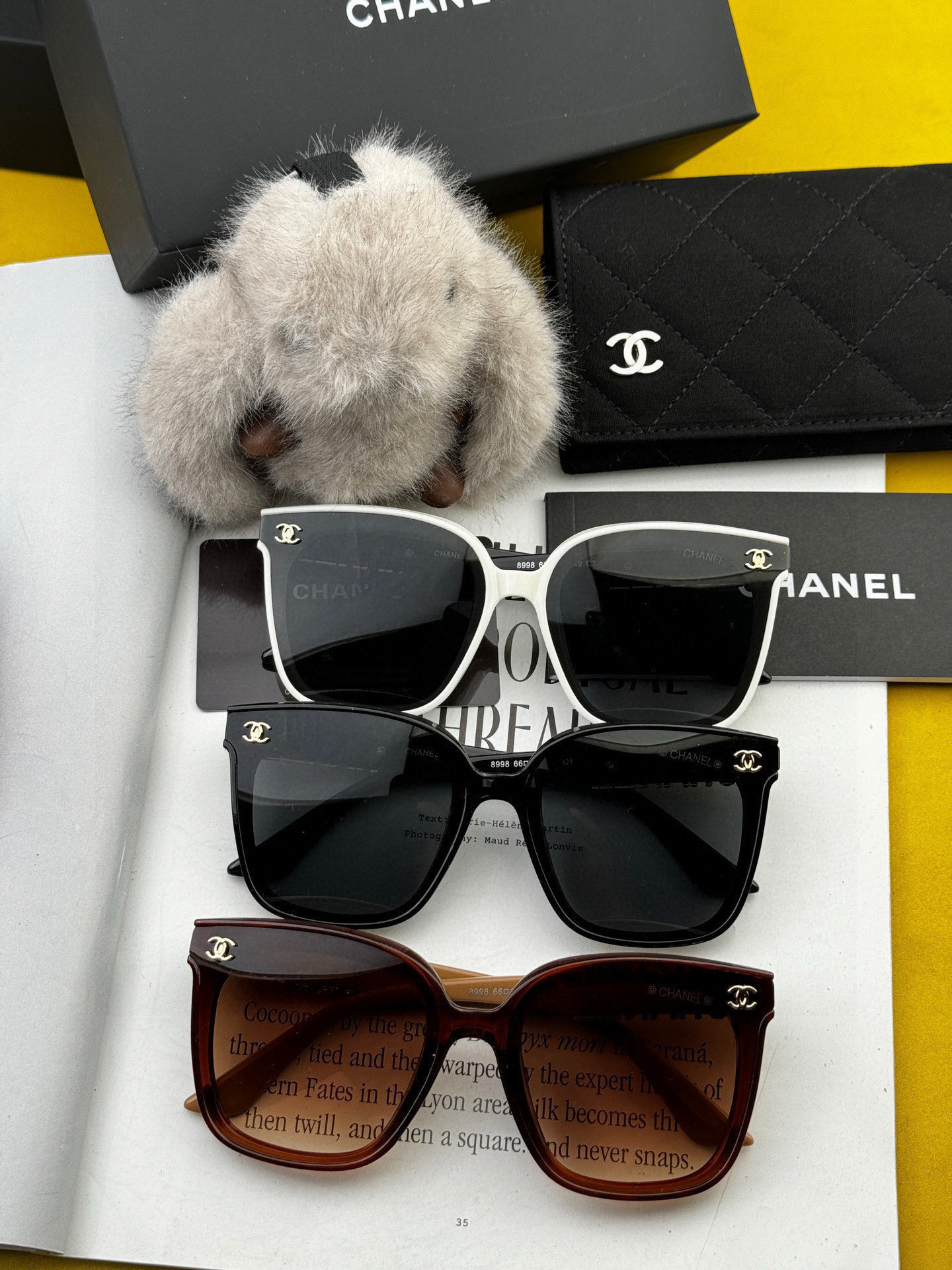    Chanel大框太阳镜墨镜  经典的方框设计，不挑脸型，无论搭配大衣还是连衣裙都非常显气质偏光镜片