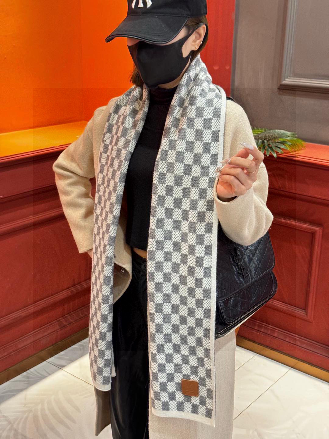   顶级原版 怒赞推荐‼️高端男士款~超级无敌软糯的男士羊绒围巾👍L家ZG同步在售，这个价格真的无敌超值