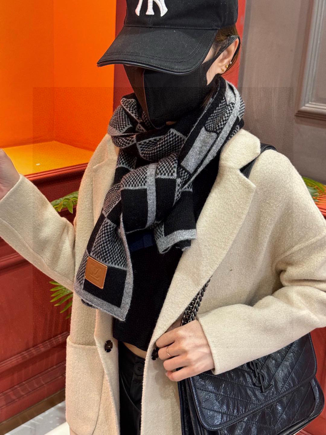   顶级原版 怒赞推荐‼️高端男士款~超级无敌软糯的男士羊绒围巾👍L家ZG同步在售，这个价格真的无敌超值