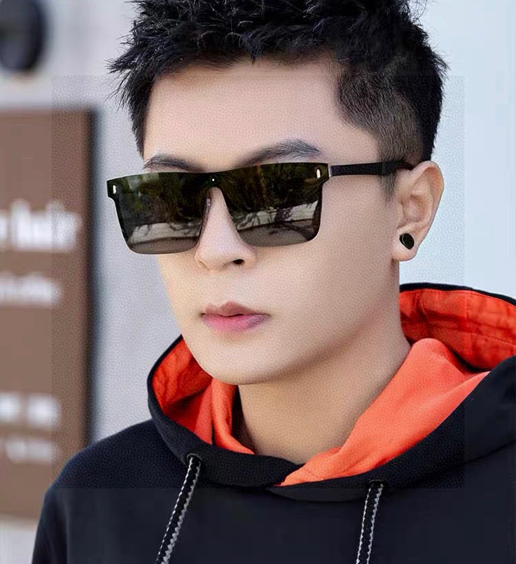    Gucci古奇 新款连体驶驾镜墨镜出行必众备多明星同款 太阳镜 男女太士阳镜飞行  型号：G780