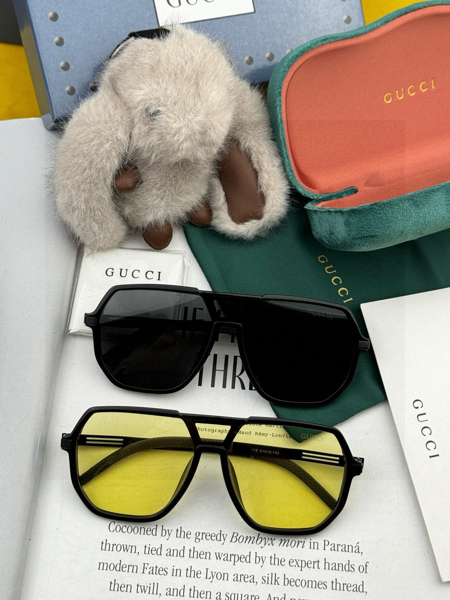 ♦️ GUCCI 2025新款男女情侣款太阳镜多边形墨镜iP电镀永不褪色 超轻超有弹性整幅眼镜无螺丝重要