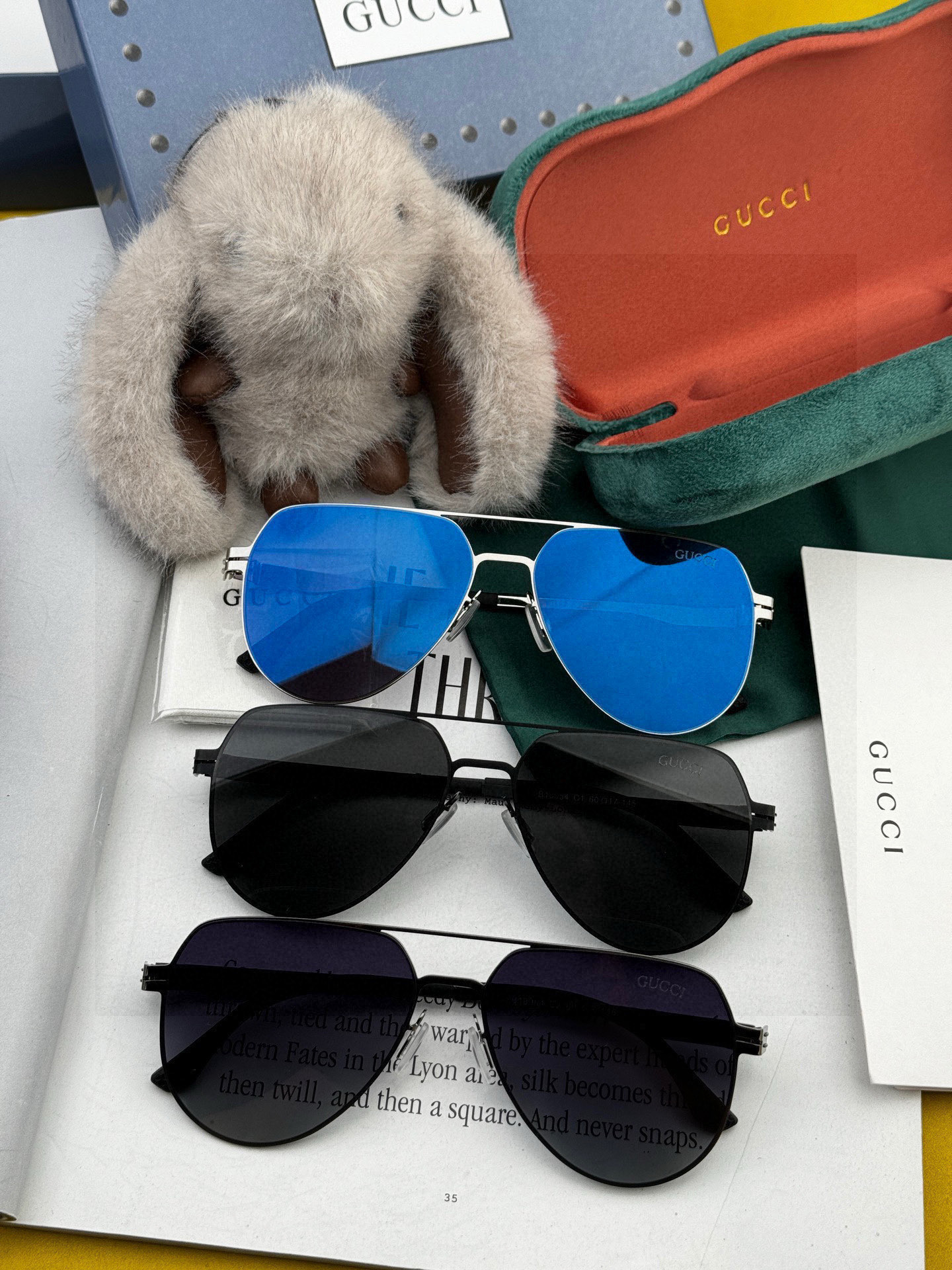 ♦️GUCCI 2025新款男女情侣款太阳镜多边形墨镜iP电镀永不褪色 超轻超有弹性整幅眼镜无螺丝重要的