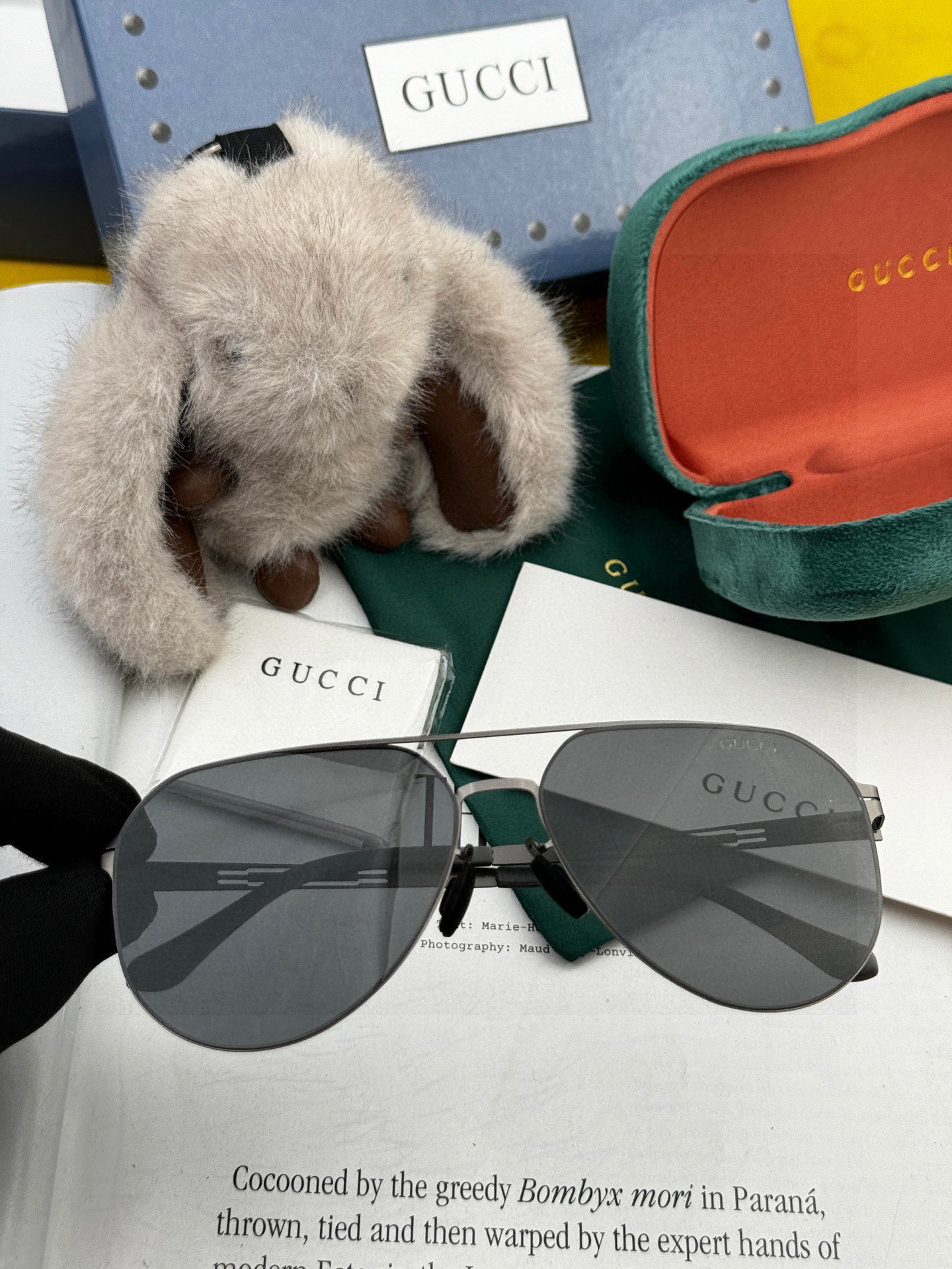 ♦️ GUCCI 2025新款男女情侣款太阳镜多边形墨镜iP电镀永不褪色 超轻超有弹性整幅眼镜无螺丝重要