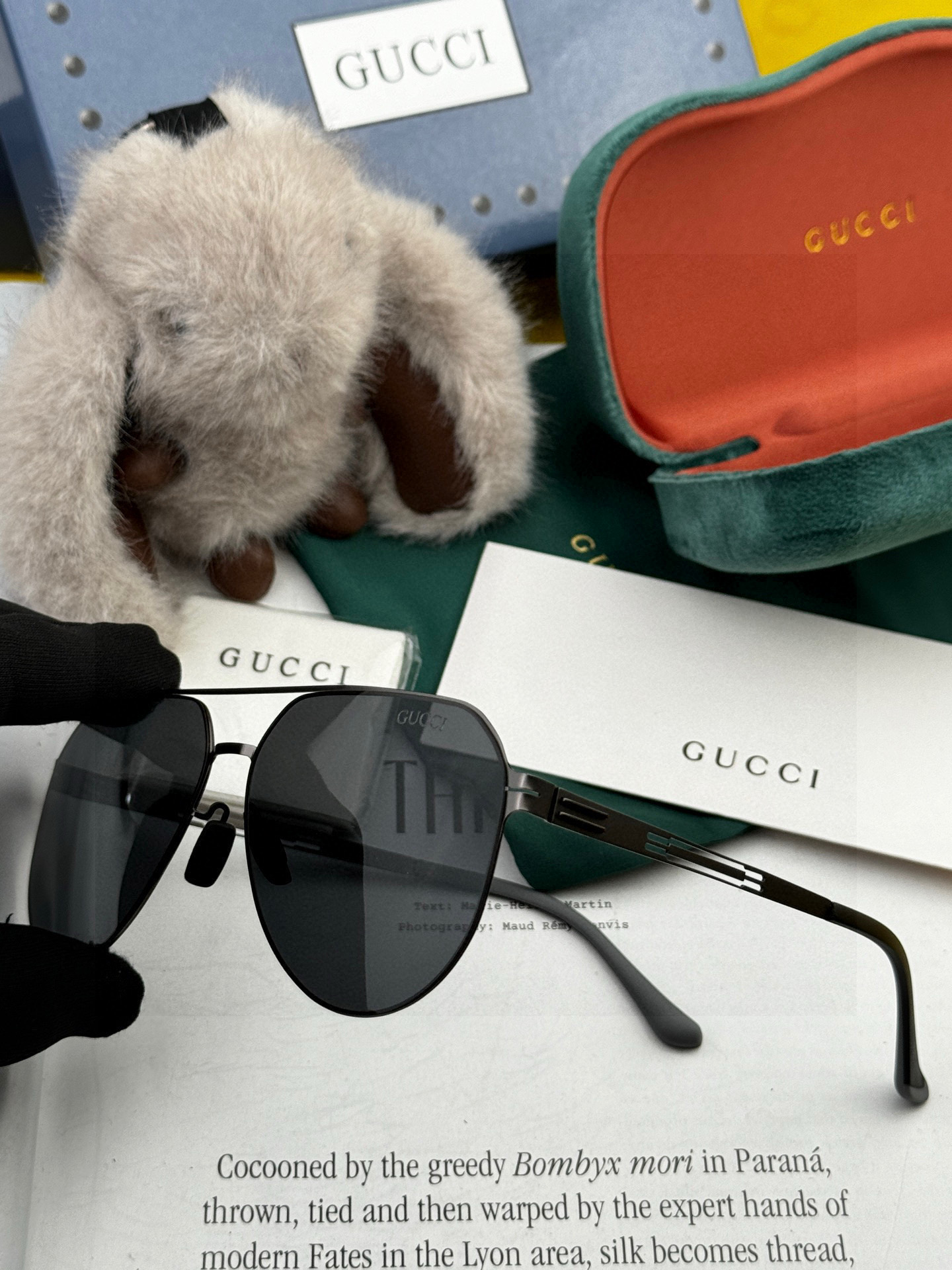 ♦️ GUCCI 2025新款男女情侣款太阳镜多边形墨镜iP电镀永不褪色 超轻超有弹性整幅眼镜无螺丝重要