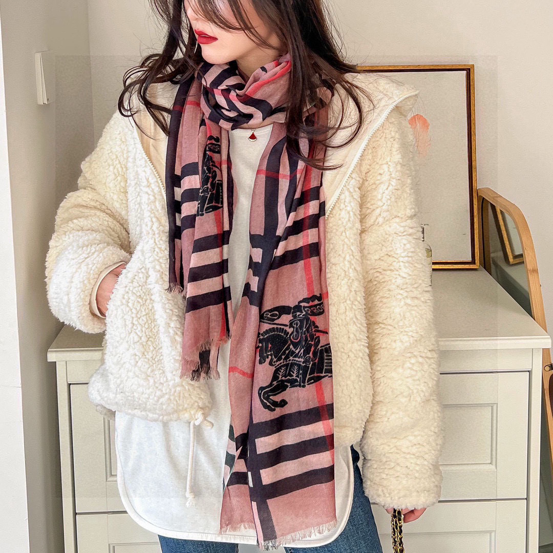  巴宝莉采用经典原版马标工艺❗️❗️❗️❗️纯正客供克什米尔山羊绒200支戒指绒 加密处理.手感好到没朋