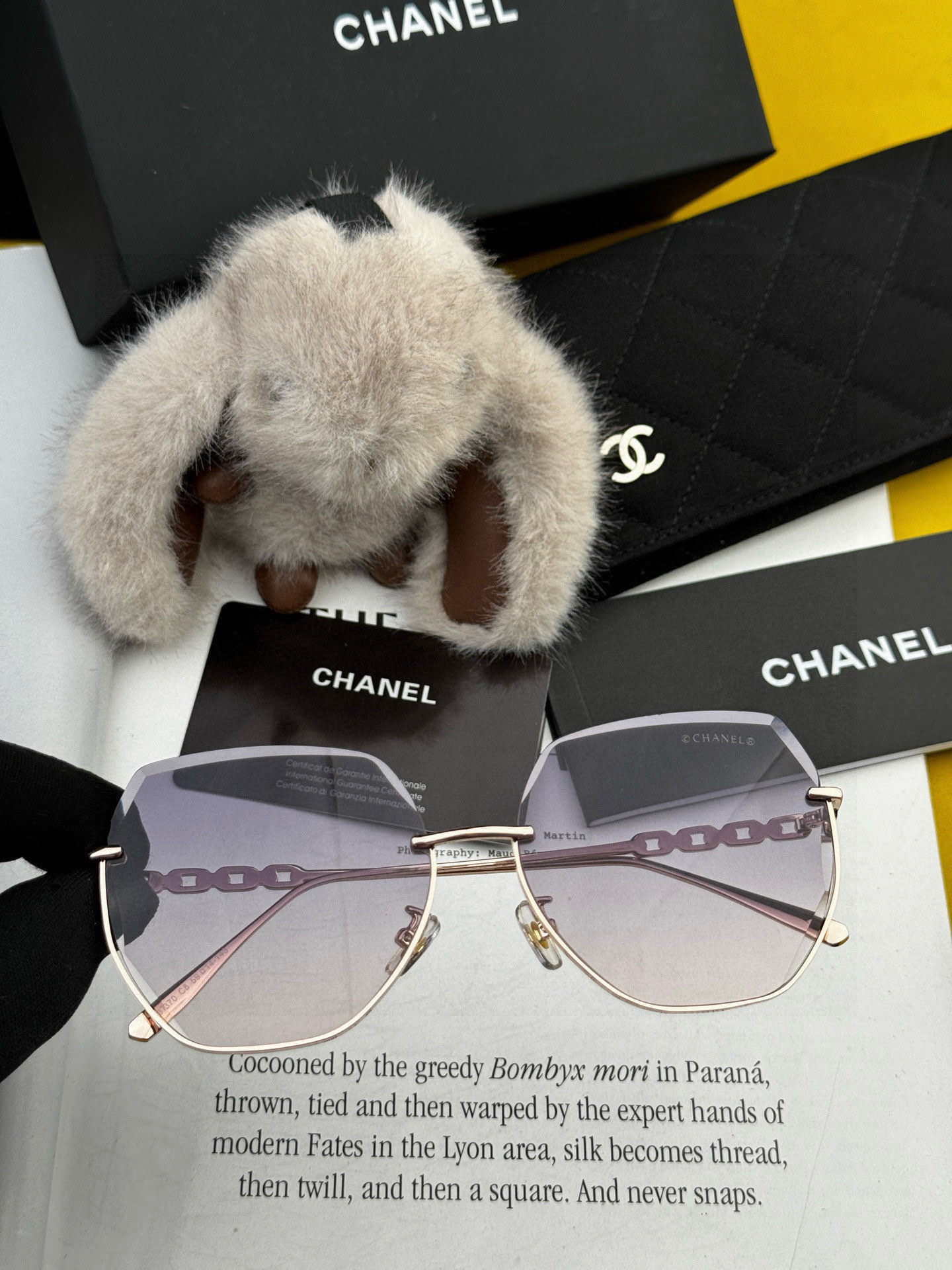 🔺 【香奈儿-尼龙偏光太阳镜】2025开春新款 潮流爆款 时尚多边形偏光太阳镜 高品质 佩戴舒适 网红潮