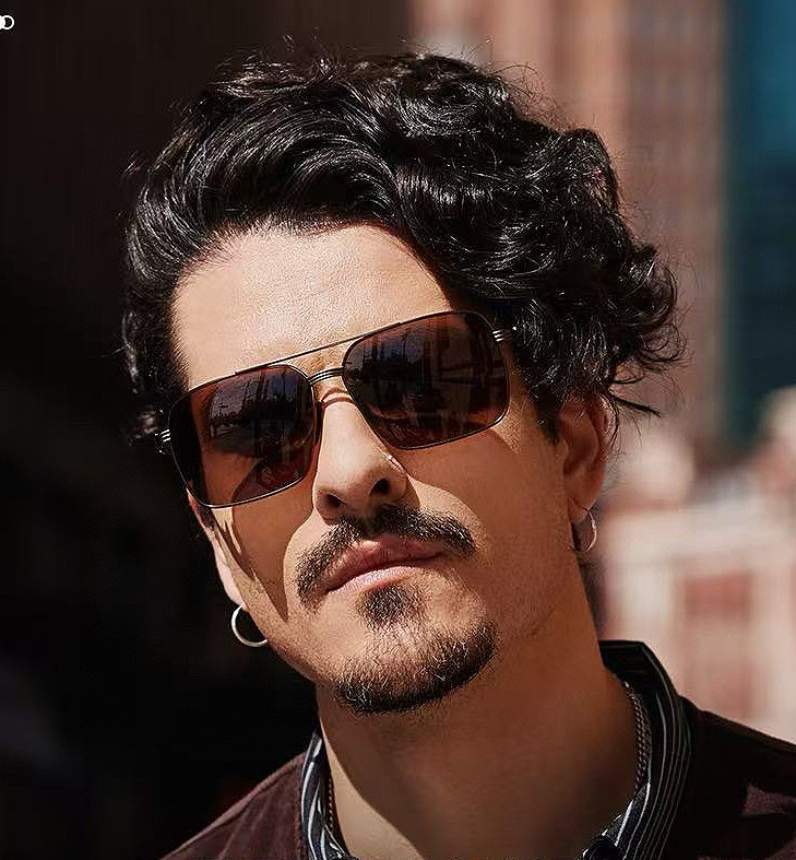  【Cartier  卡地亚】 👑男女款偏光墨镜  双色烤漆工艺  进口宝丽来偏光镜片   顶级做工彰显