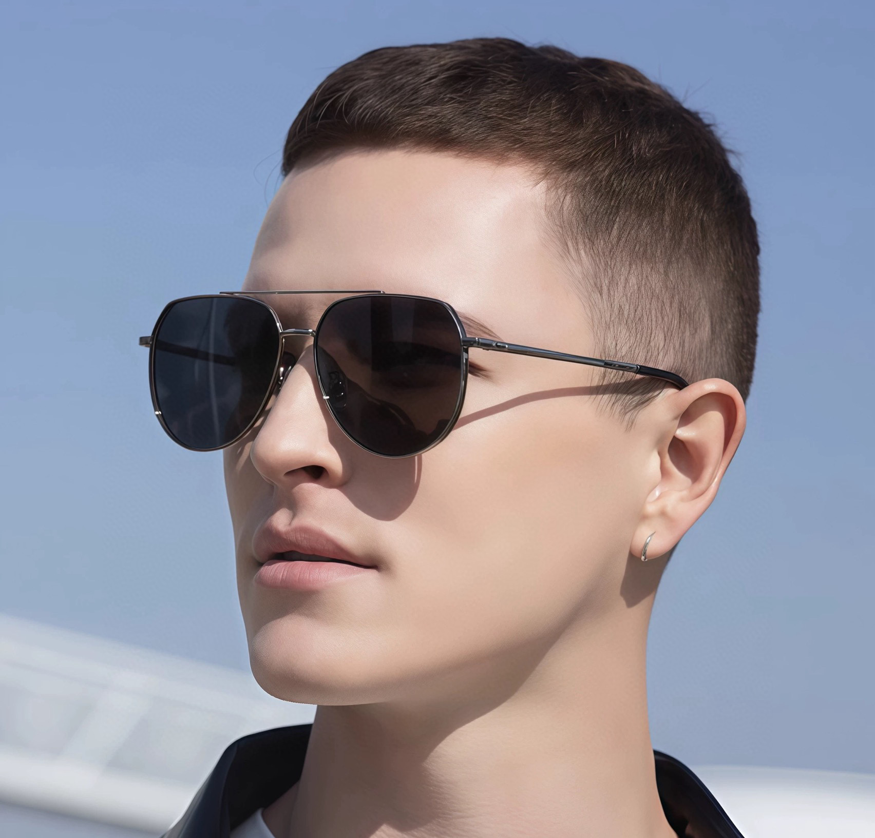   Gucci 。  高品质男女款墨镜   👍 进口宝丽来偏光镜片  。蛤蟆镜 开车钓鱼都可 。百搭显瘦