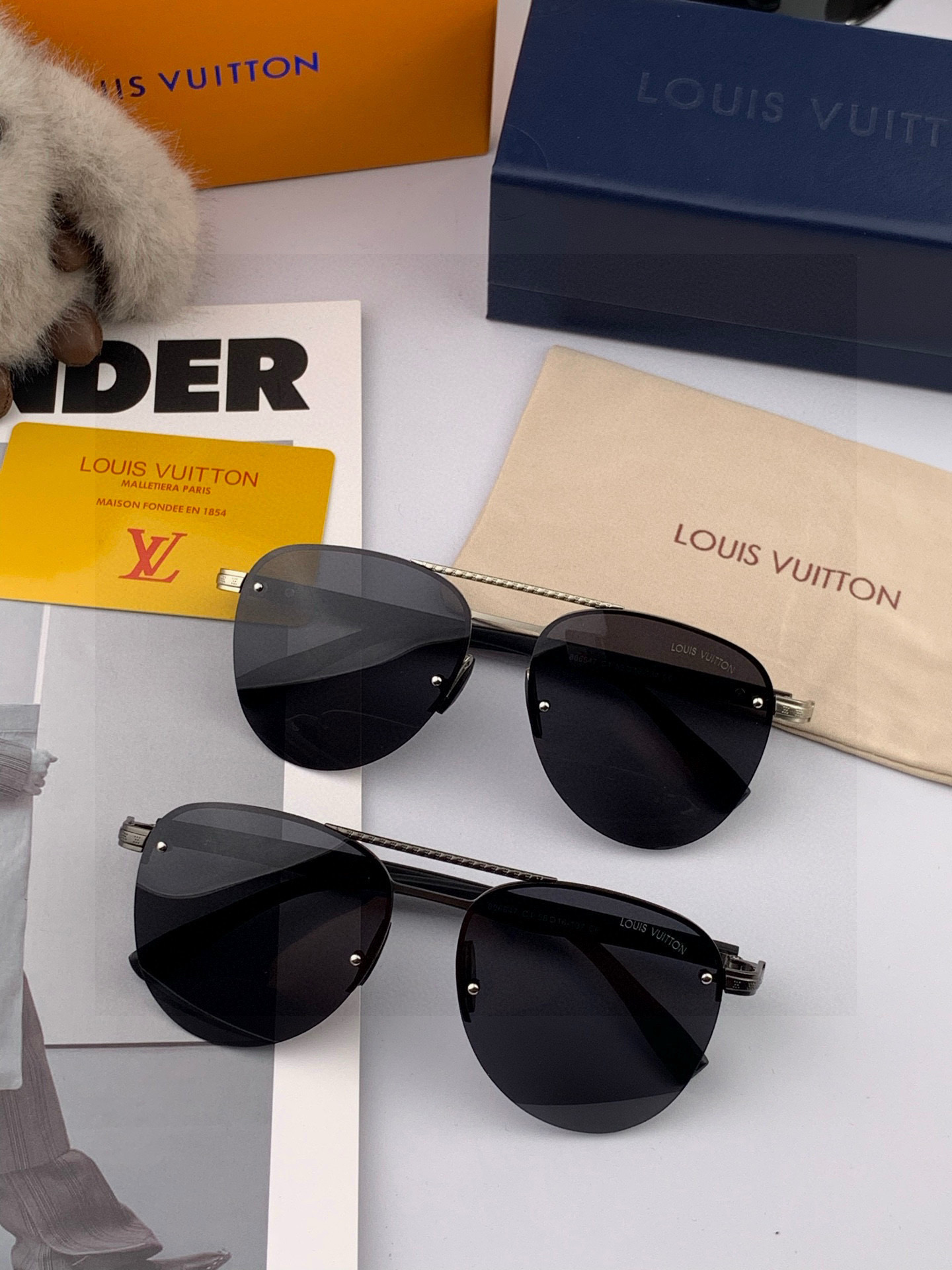   【路易威登 LV 】🌋☔️顶级奢侈🔻男士偏光🔺时尚蛤蟆镜 高品质  气质非凡😄 🍫🍪男士开车墨镜爱情