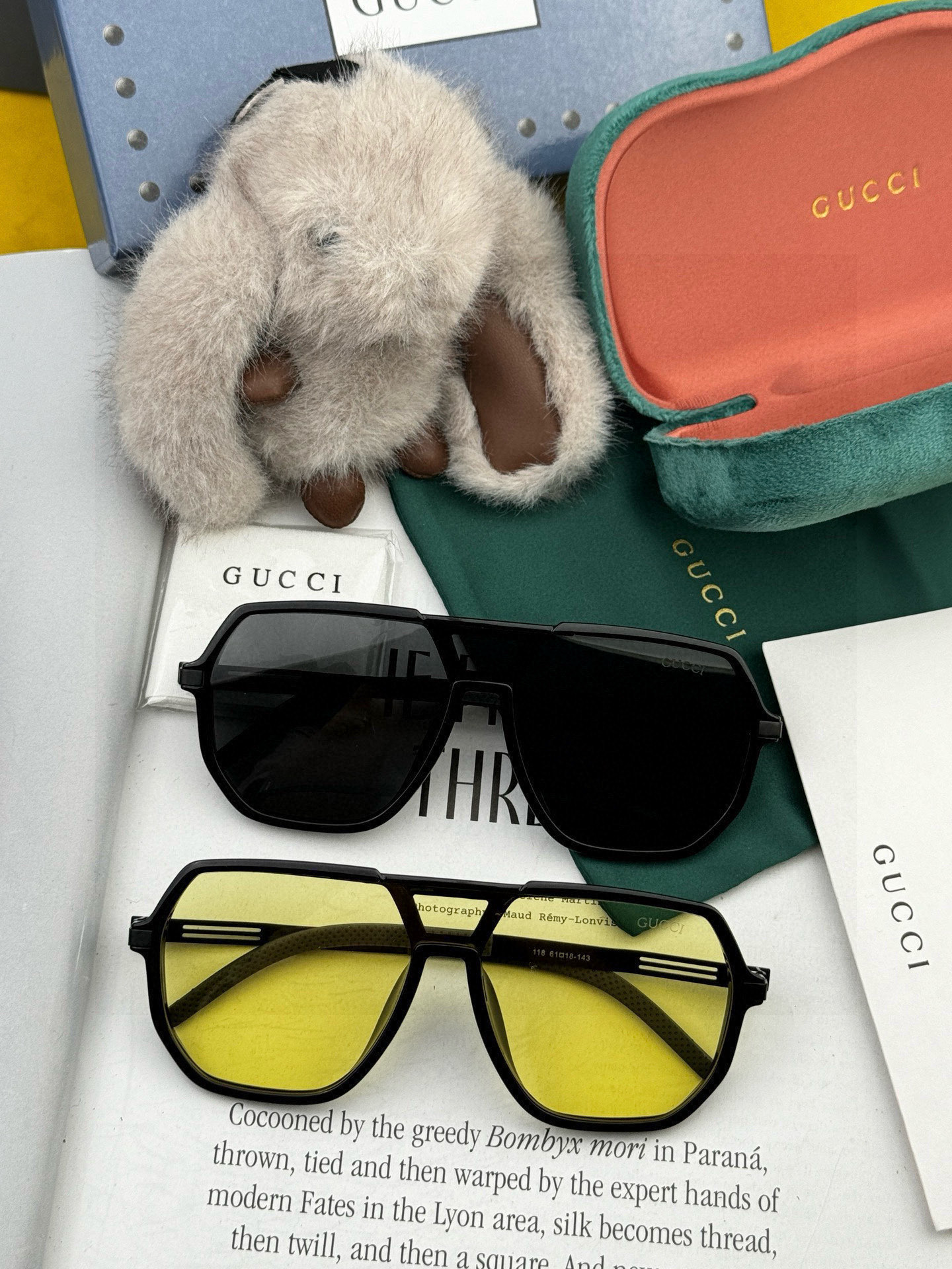 ♦️ GUCCI 2025新款男女情侣款太阳镜多边形墨镜iP电镀永不褪色 超轻超有弹性整幅眼镜无螺丝重要