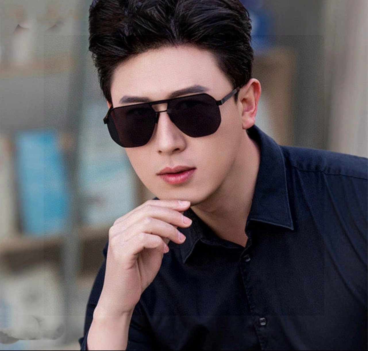 ♦️ GUCCI 2025新款男女情侣款太阳镜多边形墨镜iP电镀永不褪色 超轻超有弹性整幅眼镜无螺丝重要