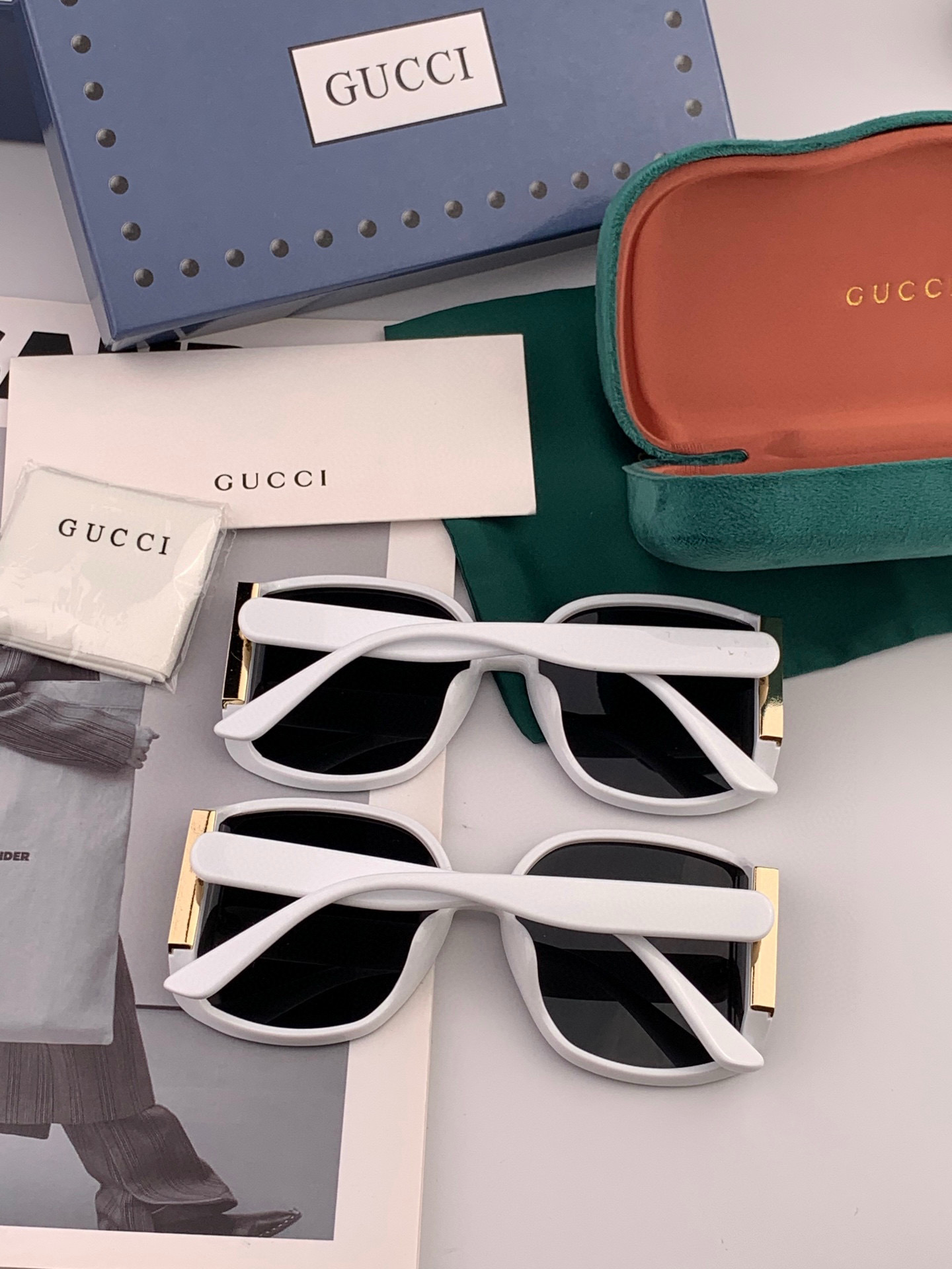  🔺 【GUCCI-偏光太阳镜】2025开春新款 潮流爆款 时尚圆框偏光太阳镜 高品质 佩戴舒适 网红潮