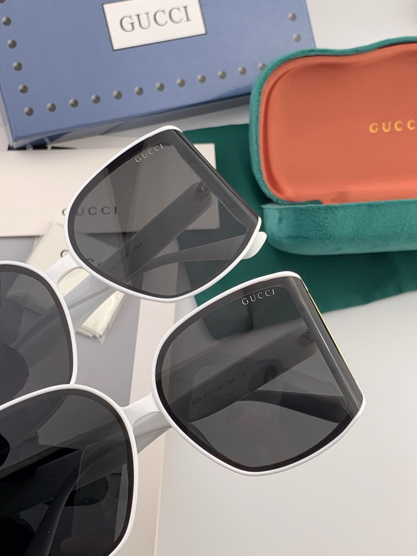  🔺 【GUCCI-偏光太阳镜】2025开春新款 潮流爆款 时尚圆框偏光太阳镜 高品质 佩戴舒适 网红潮