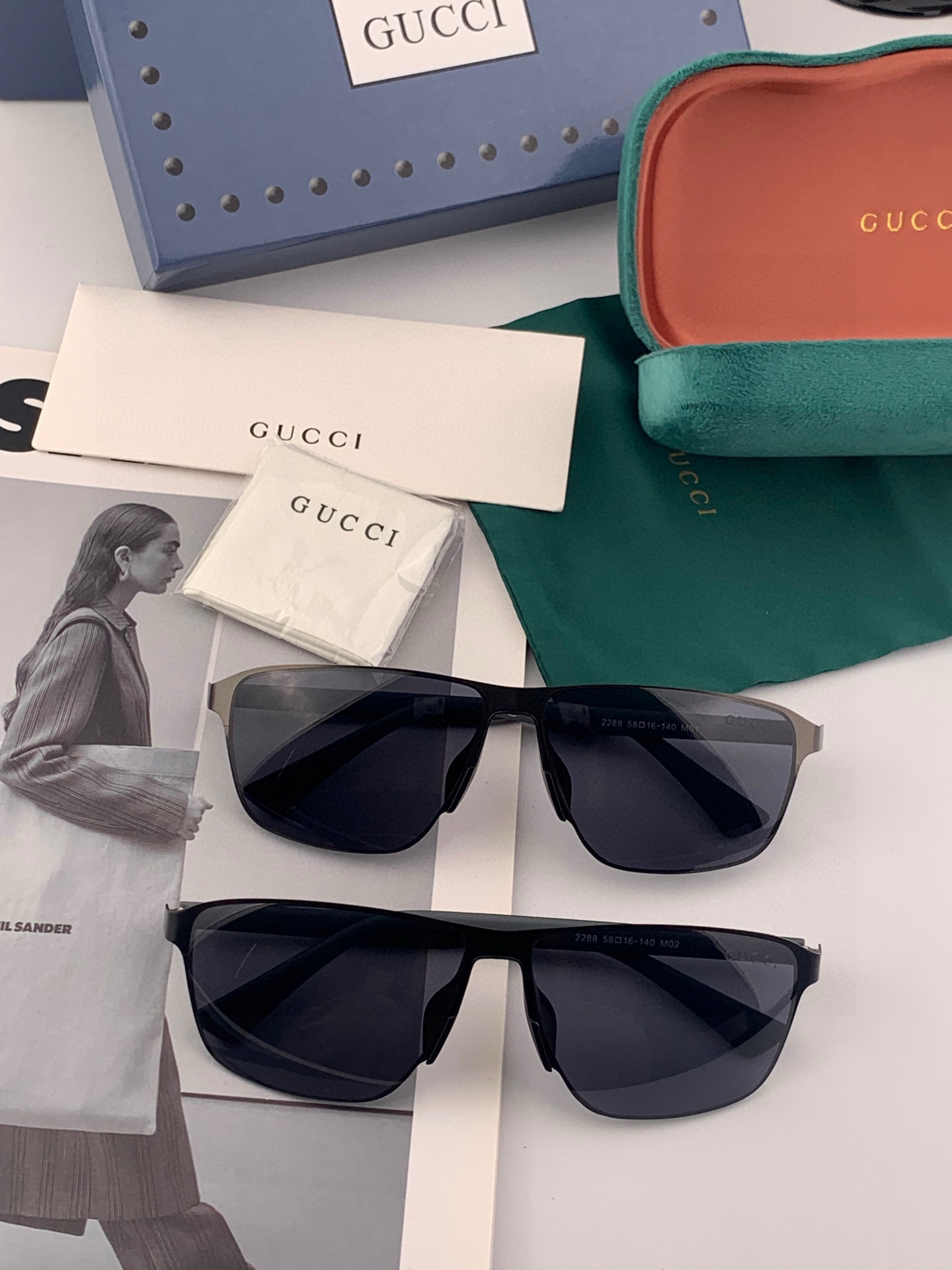 ♦️GUCCI 2025新款男女情侣款太阳镜多边形墨镜iP电镀永不褪色 超轻超有弹性整幅眼镜无螺丝重要的