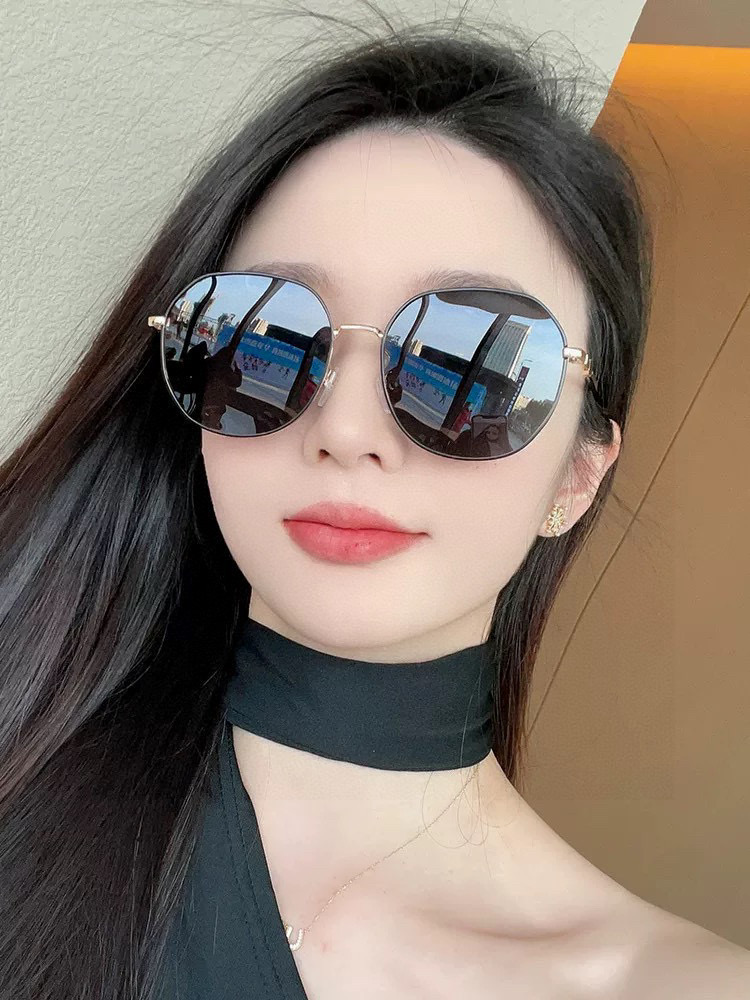    🔺 香奈儿 🔻2025官方新款 众多明星同款色‼️‼️新款大框偏光墨镜 🌈🌈宝丽来超清加厚太阳镜🔝