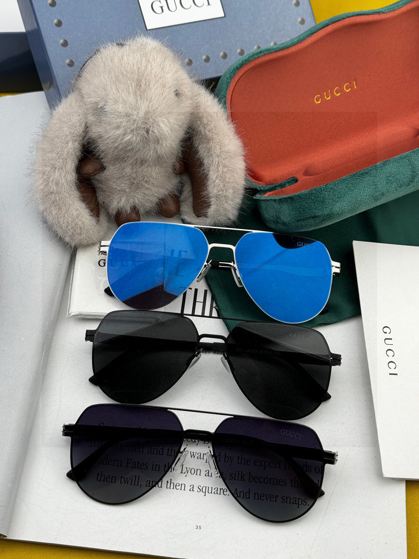 ♦️GUCCI 2025新款男女情侣款太阳镜多边形墨镜iP电镀永不褪色 超轻超有弹性整幅眼镜无螺丝重要的