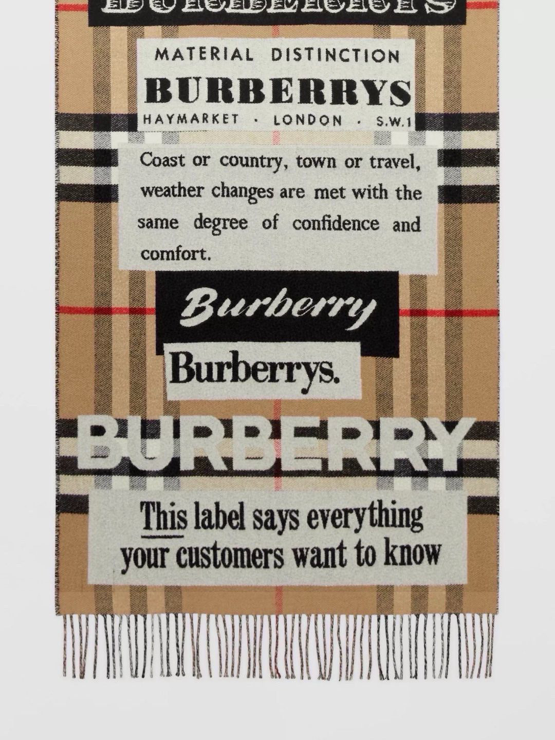  🌺🌺品牌：【巴宝莉】意大利米兰走秀款！明星同款，小红书同款披肩，加厚加密！明星同款系列，专柜品质，精益