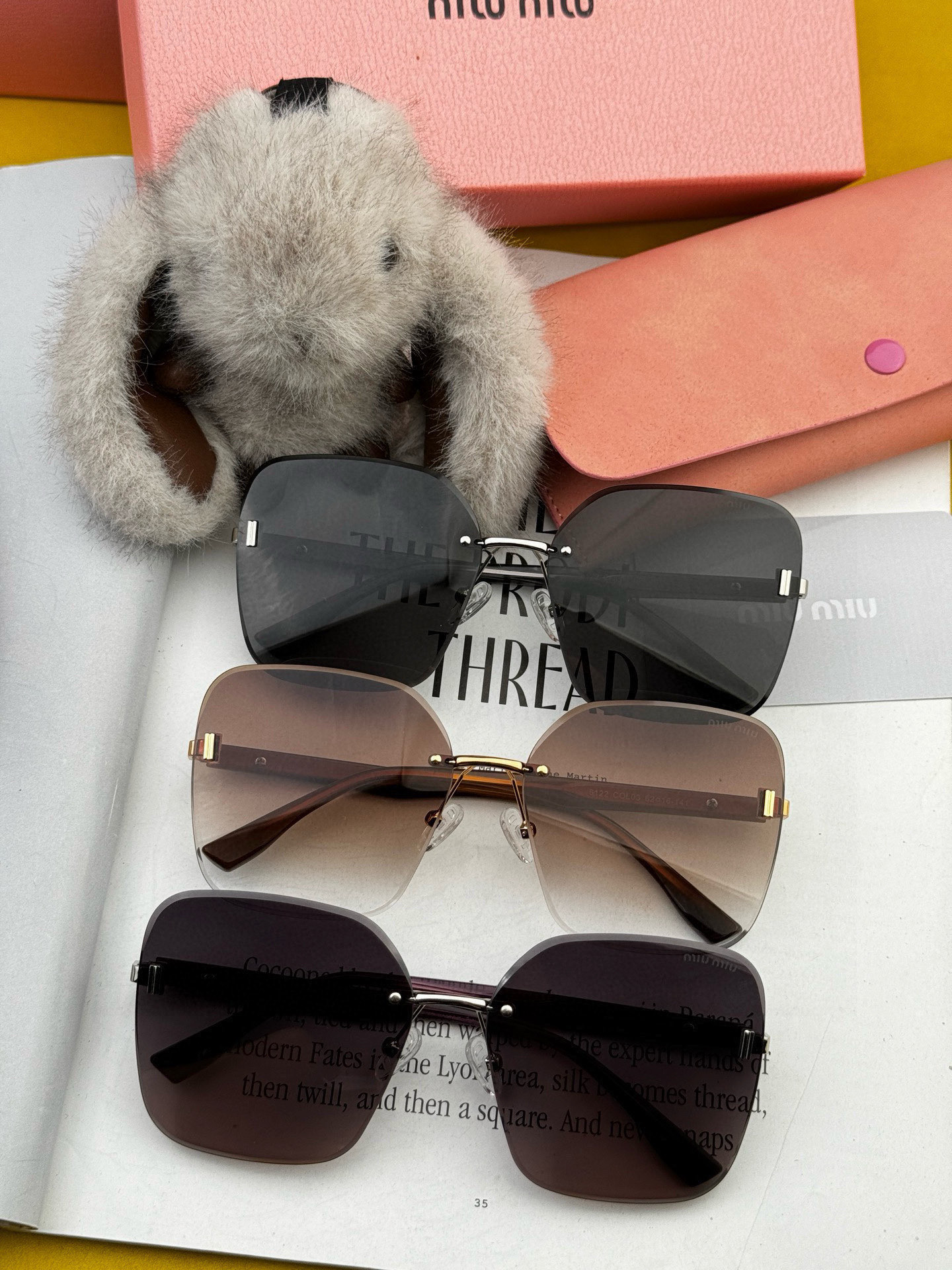   MIUMIU/缪缪🖇🖇2025开春新款🌟闪耀新款璀璨登台 ❤❤太阳镜潮品 精致个性设计简约时尚 专柜