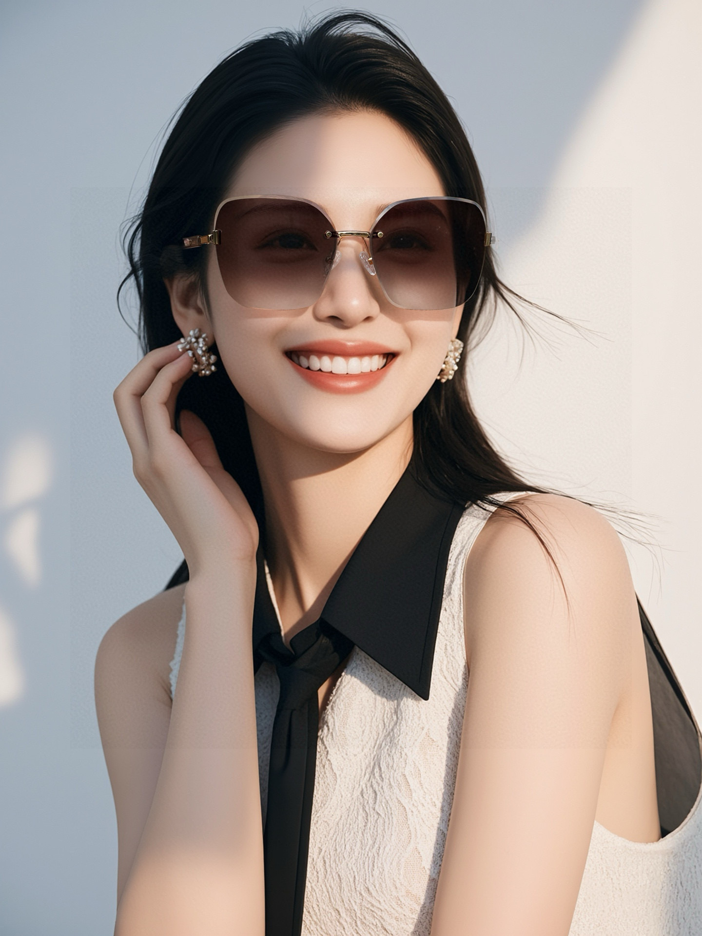   MIUMIU/缪缪🖇🖇2025开春新款🌟闪耀新款璀璨登台 ❤❤太阳镜潮品 精致个性设计简约时尚 专柜