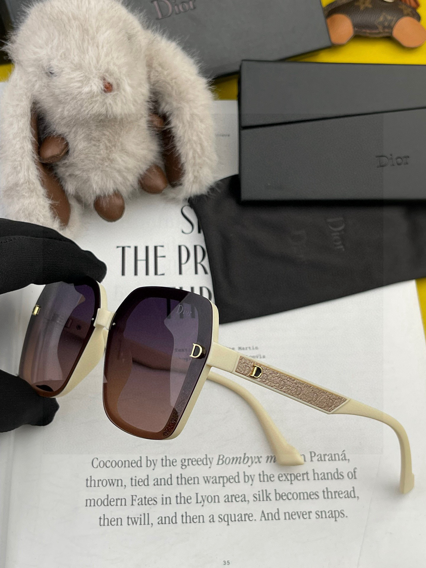  【DIOR】迪奥偏光太阳镜 时尚造型 开车驾驶镜时尚墨镜🌸世界顶级奢华品牌，品质保证！😍😍经典款, 明