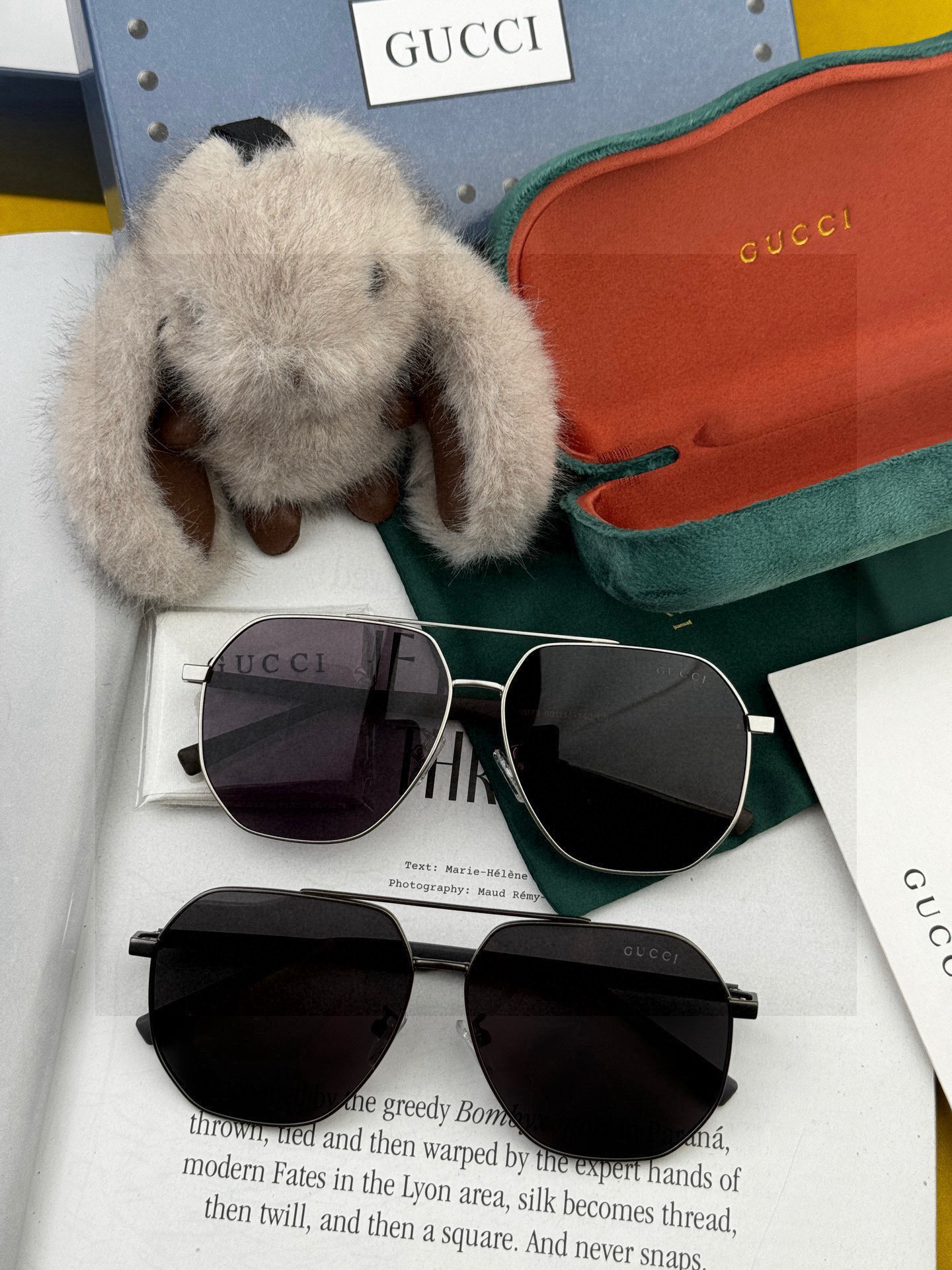   Gucci 。  高品质男女款墨镜   👍 进口宝丽来偏光镜片  。蛤蟆镜 开车钓鱼都可 。百搭显瘦