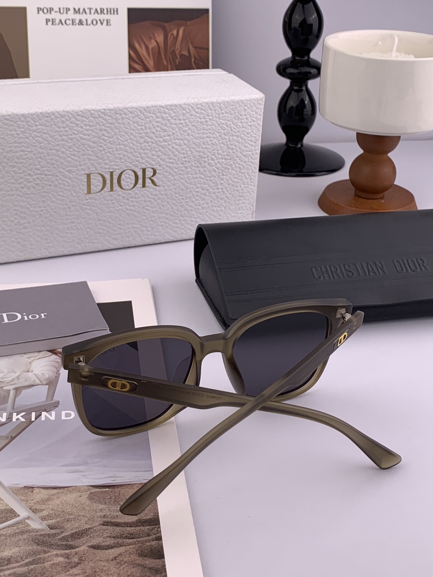 🔺 【DIOR-迪奥】2025开春新款 潮流爆款 时尚尼龙偏光太阳镜 高品质 佩戴舒适 网红潮款墨镜 型