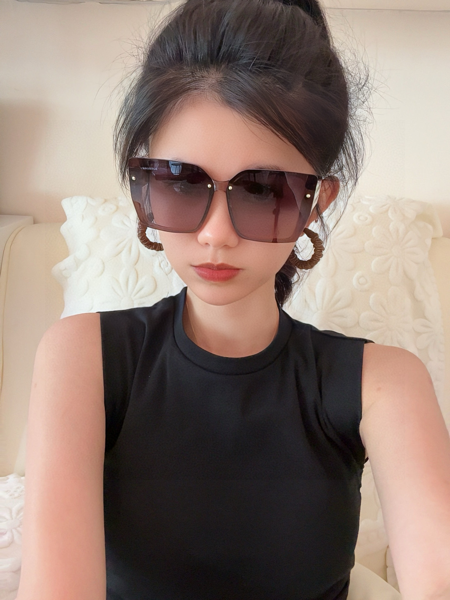 【偏光系列太阳镜】🎈原版出货 巴宝莉网红超爆款💙经典奢华全球风强酷亲亲 时尚方框太阳镜得意 气质非凡😄 