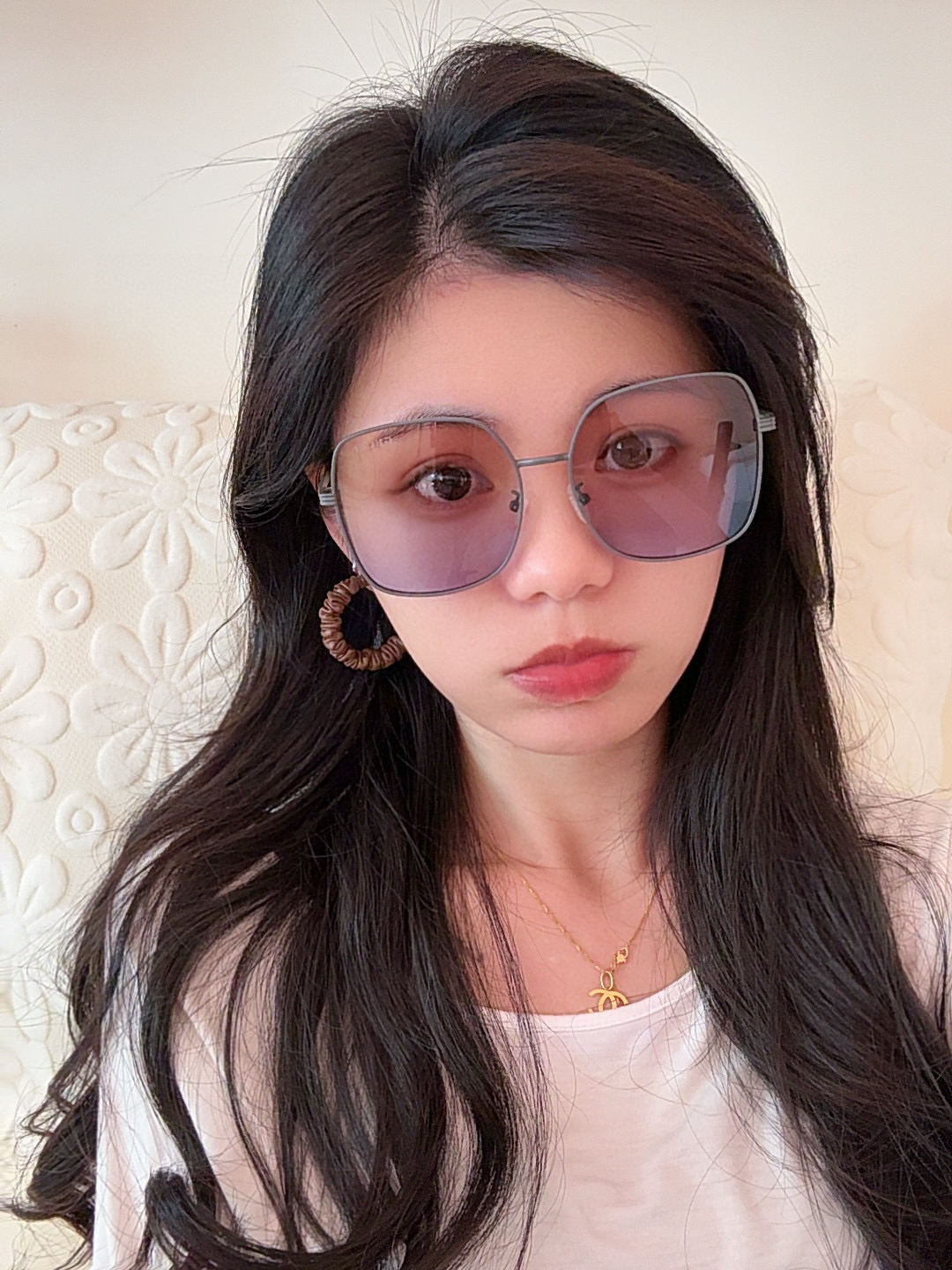  GUCCI 2025开春新款 最新款方框太阳镜 各路网红纷纷带起气场满分‼️ 俏皮甜美.上脸效果更佳.