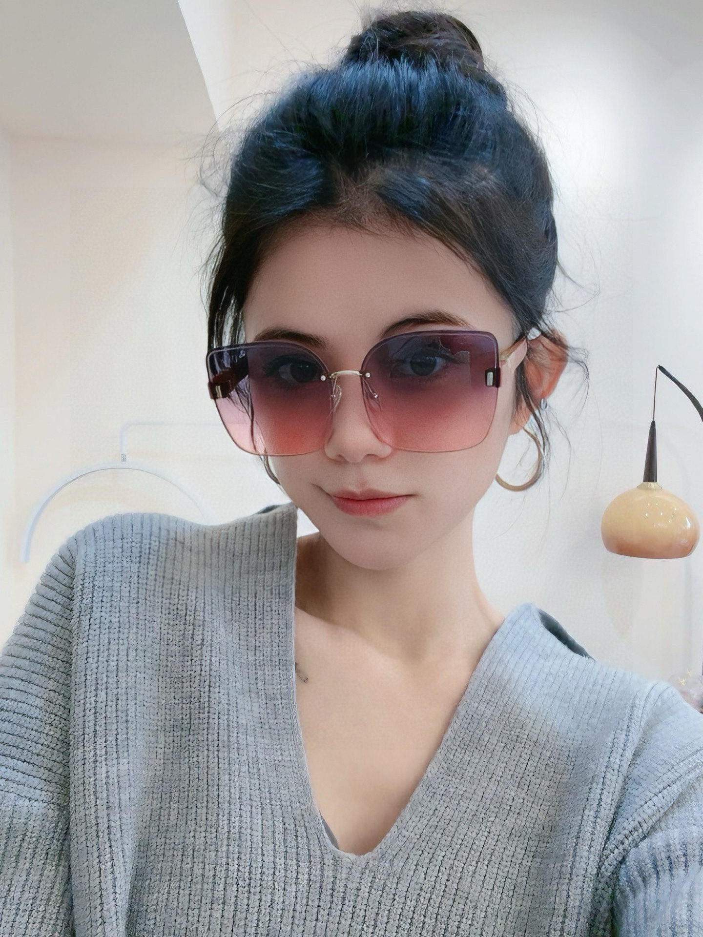 🔺 【DIOR-迪奥】2025开春新款 潮流爆款 时尚方框太阳镜 高品质 佩戴舒适 网红潮款墨镜 女士高
